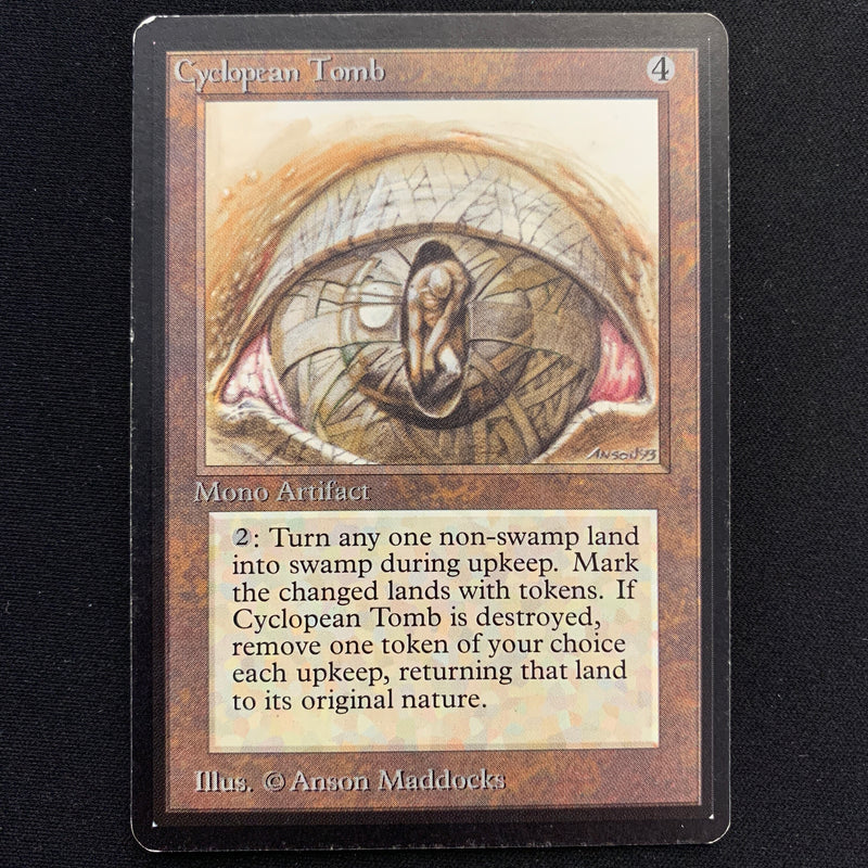 Magic the Gathering Cyclopean Tomb - Beta 