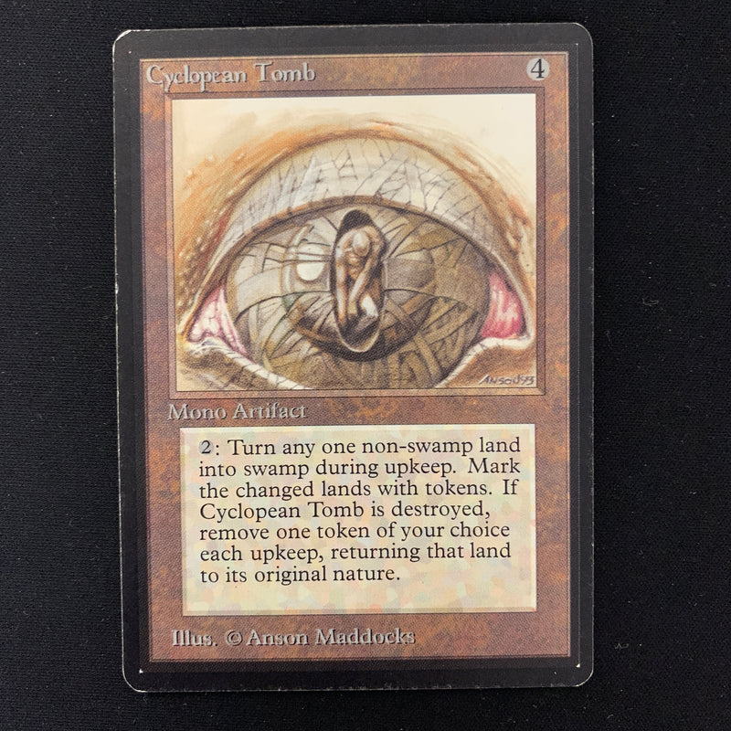 Magic the Gathering Cyclopean Tomb - Beta LP - 24186