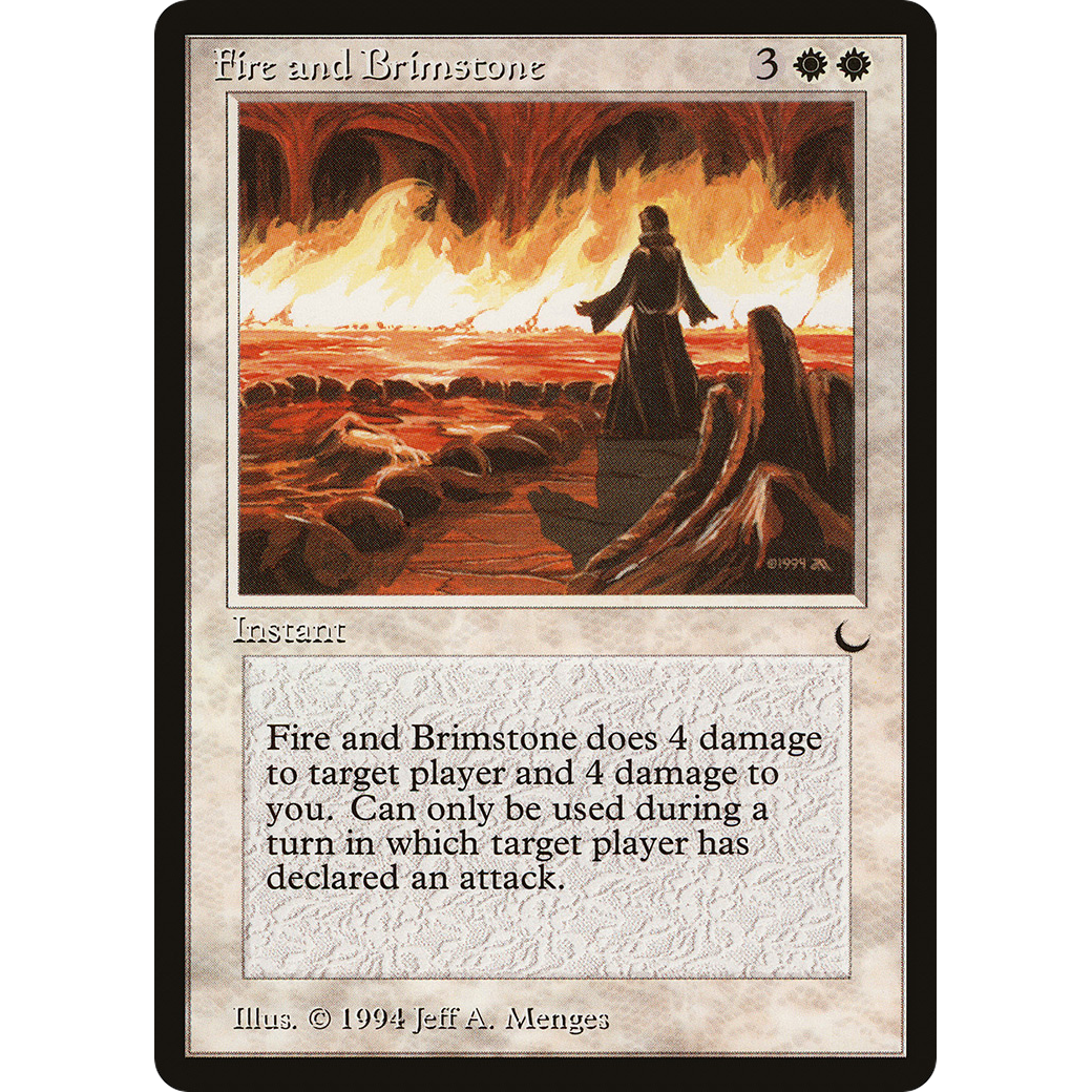 MTG Singles - Fire and Brimstone - The Dark - Regular