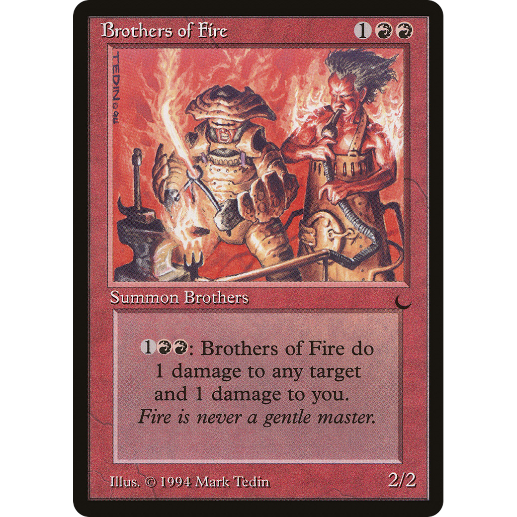 MTG Singles - Brothers of Fire - The Dark - Regular