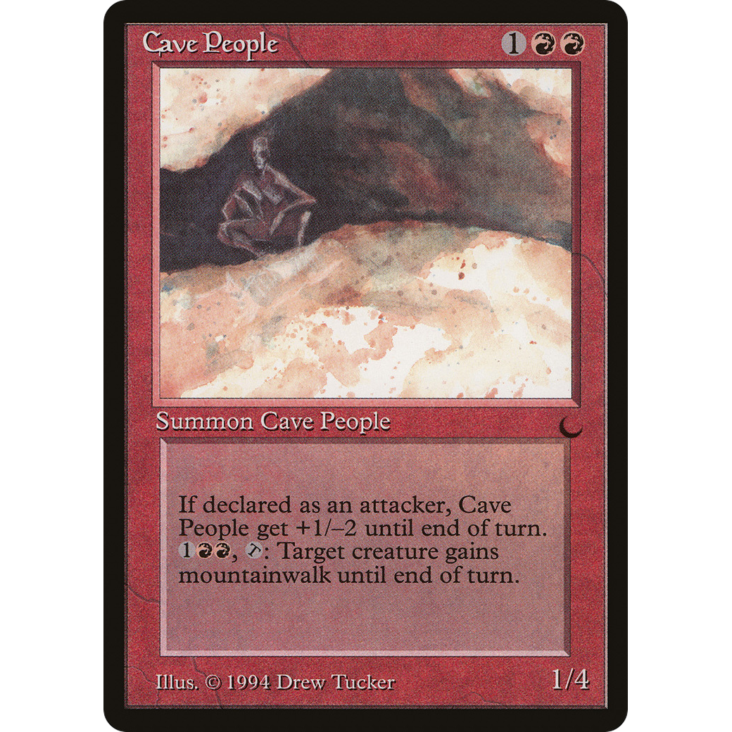 MTG Singles - Cave People - The Dark - Regular
