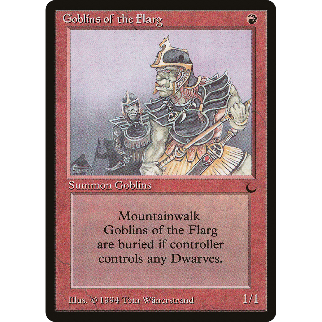 MTG Singles - Goblins of the Flarg - The Dark - Regular