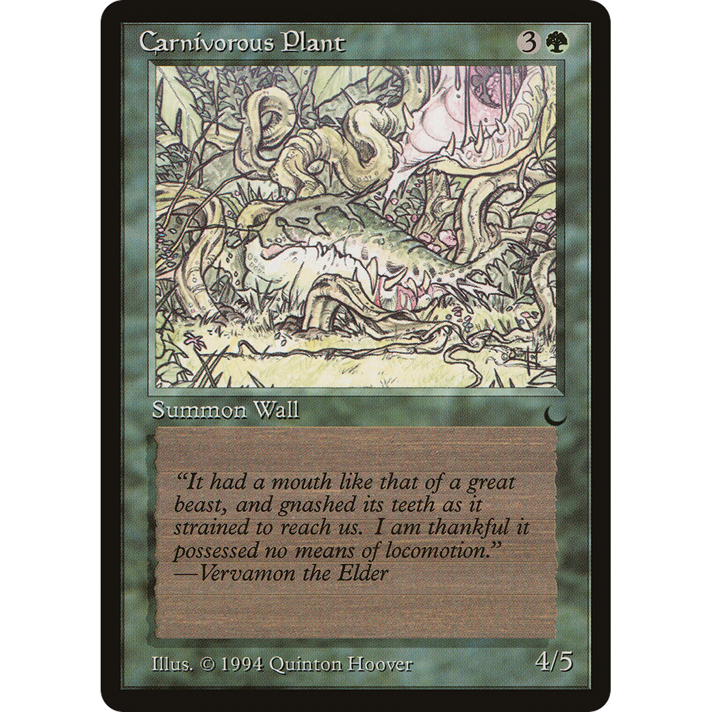 MTG Singles - Carnivorous Plant - The Dark - Regular