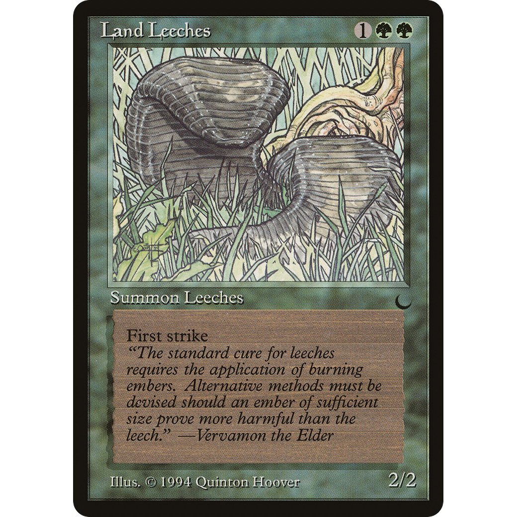 MTG Singles - Land Leeches - The Dark - Regular