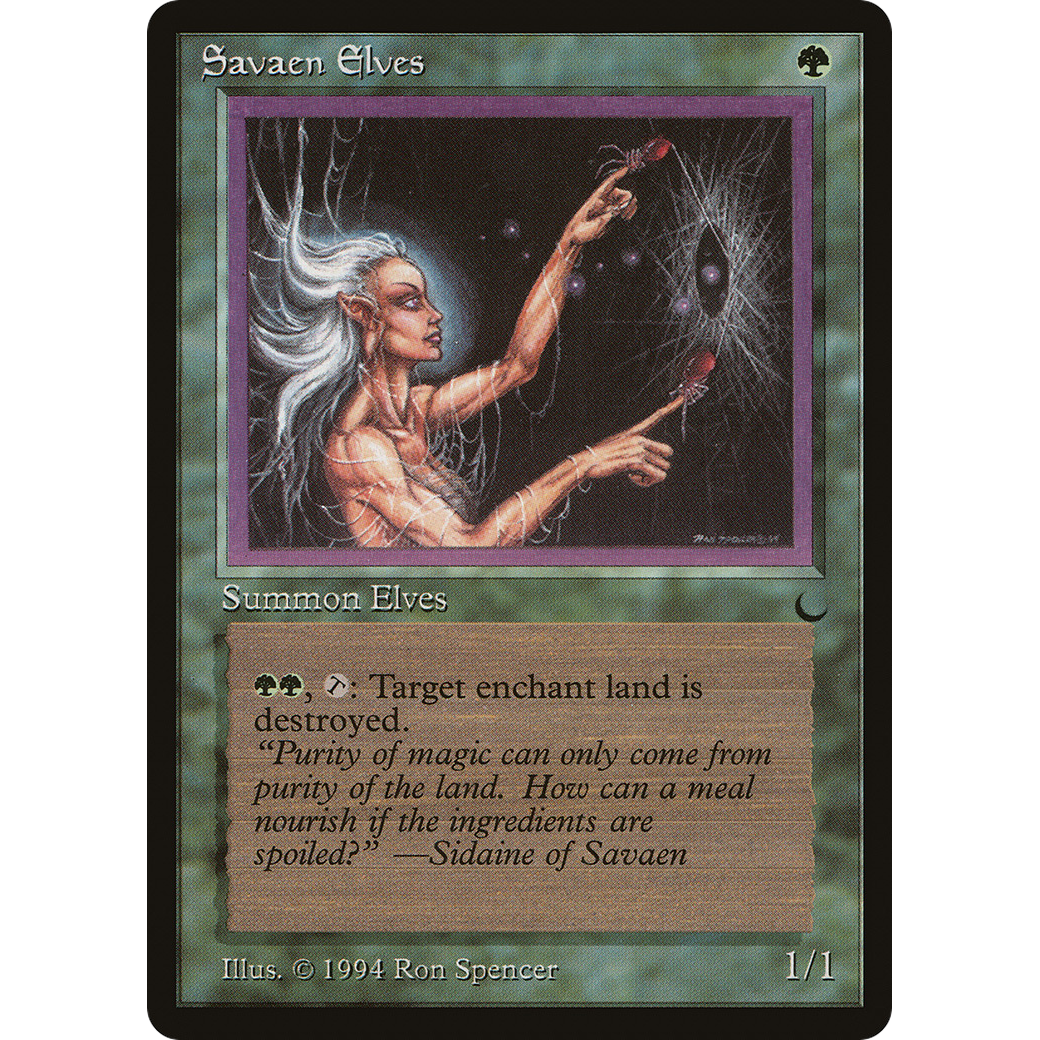 MTG Singles - Savaen Elves - The Dark - Regular