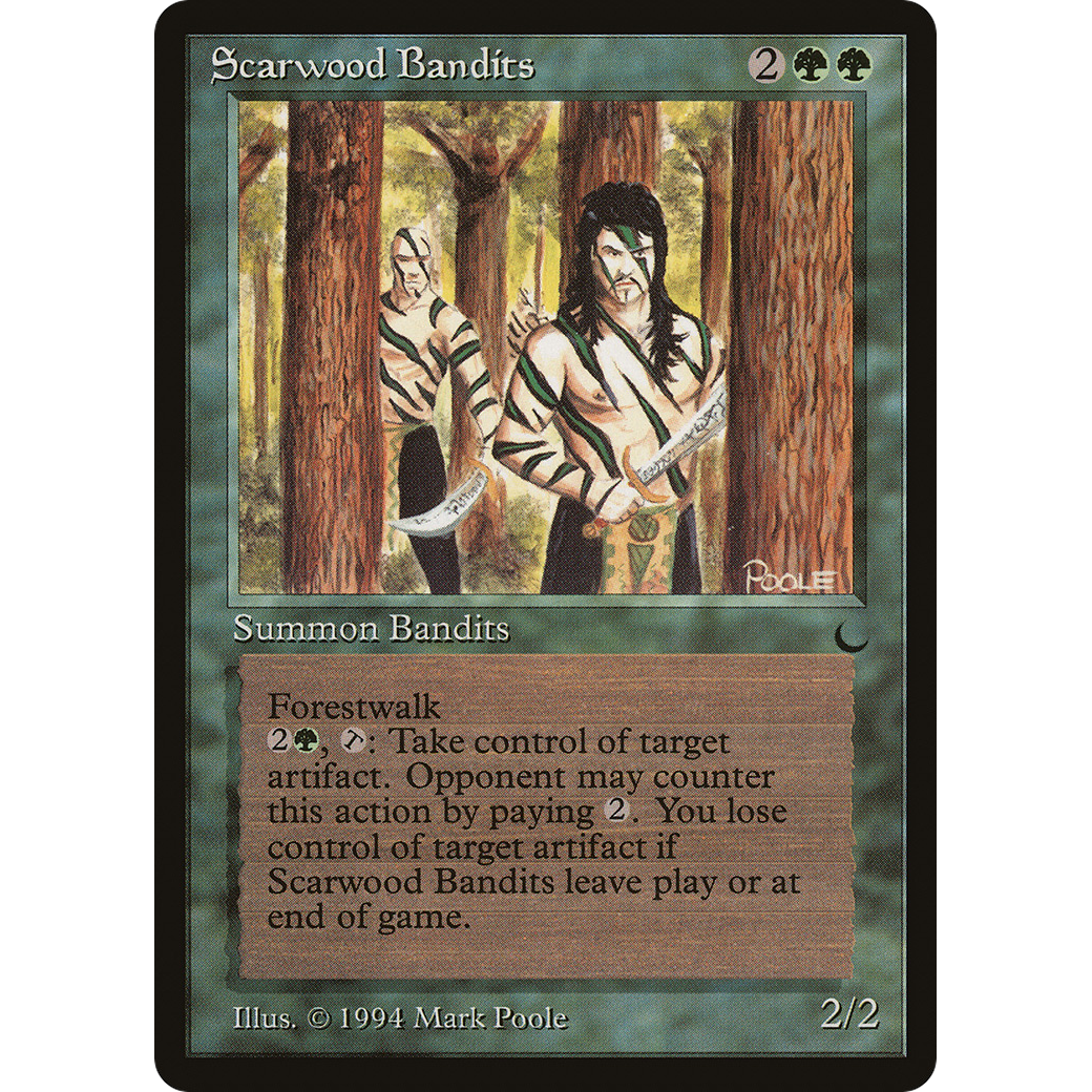 MTG Singles - Scarwood Bandits - The Dark - Regular