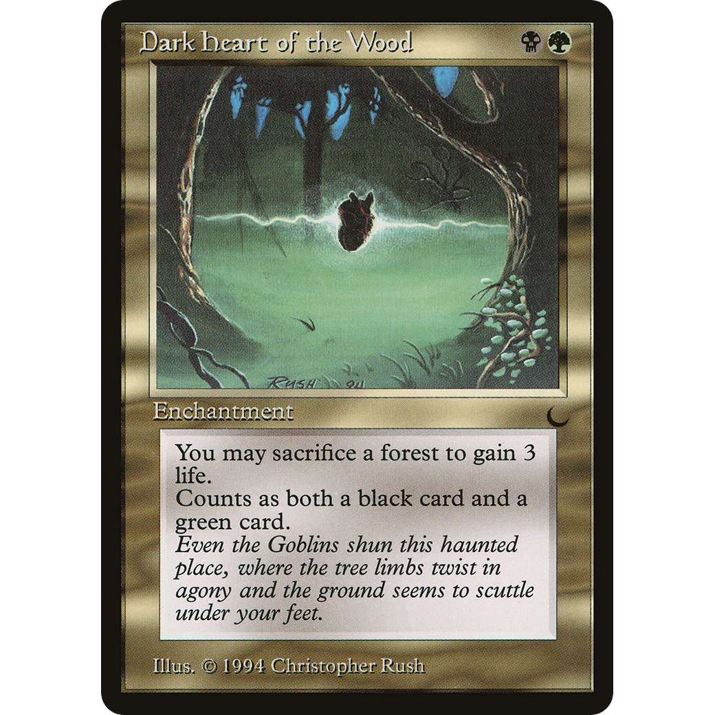 MTG Singles - Dark Heart of the Wood - The Dark - Regular