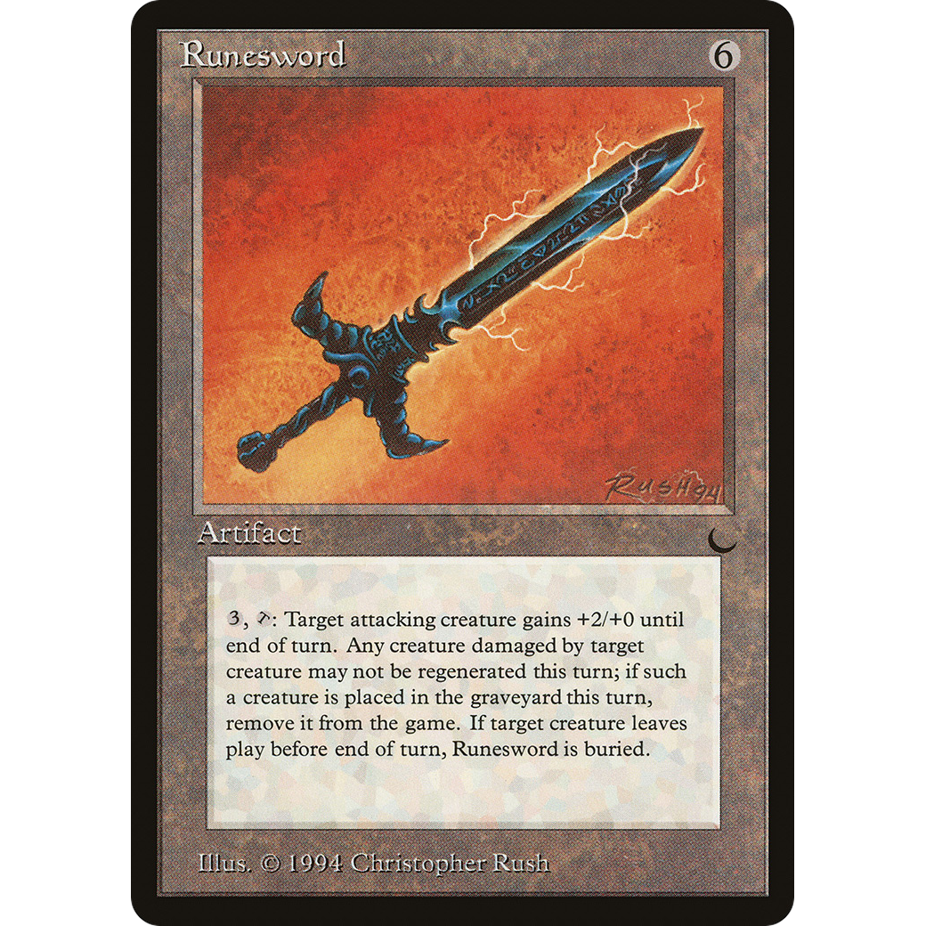 MTG Singles - Runesword - The Dark - Regular