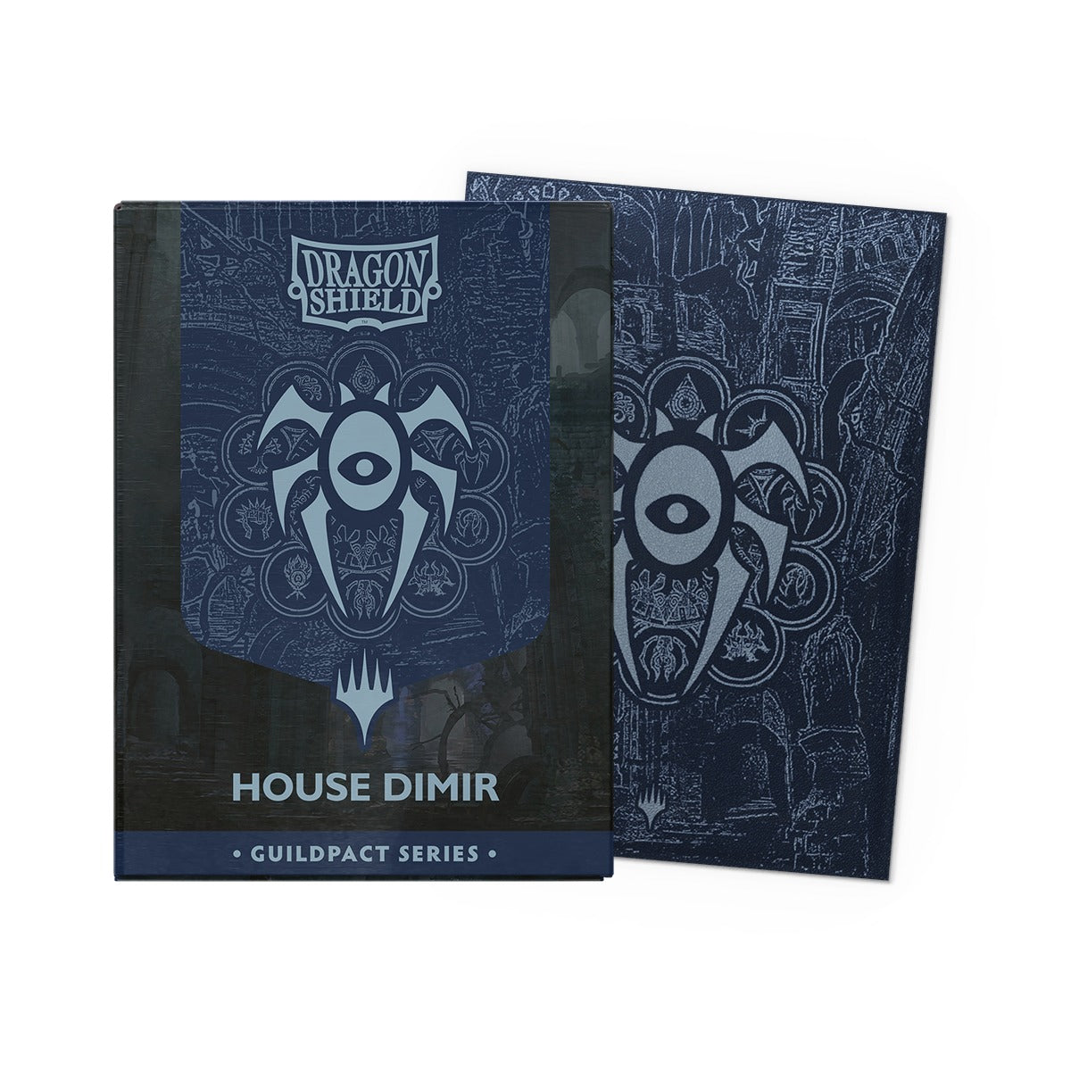 Gaming Supplies - Dragon Shield Dual Art Sleeves: MtG: The Guildpact series - House Dimir