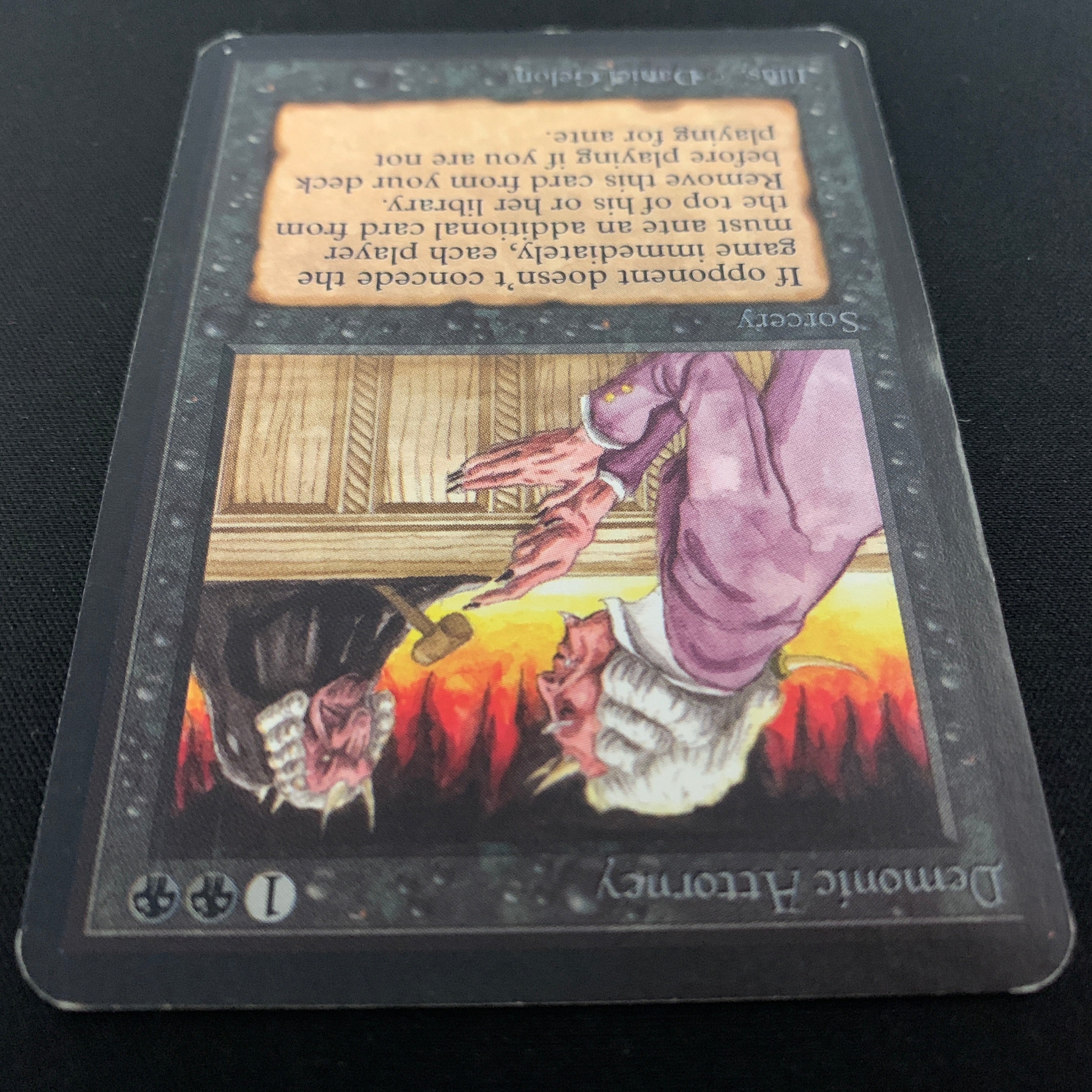 MTG Singles - Demonic Attorney - Alpha - 