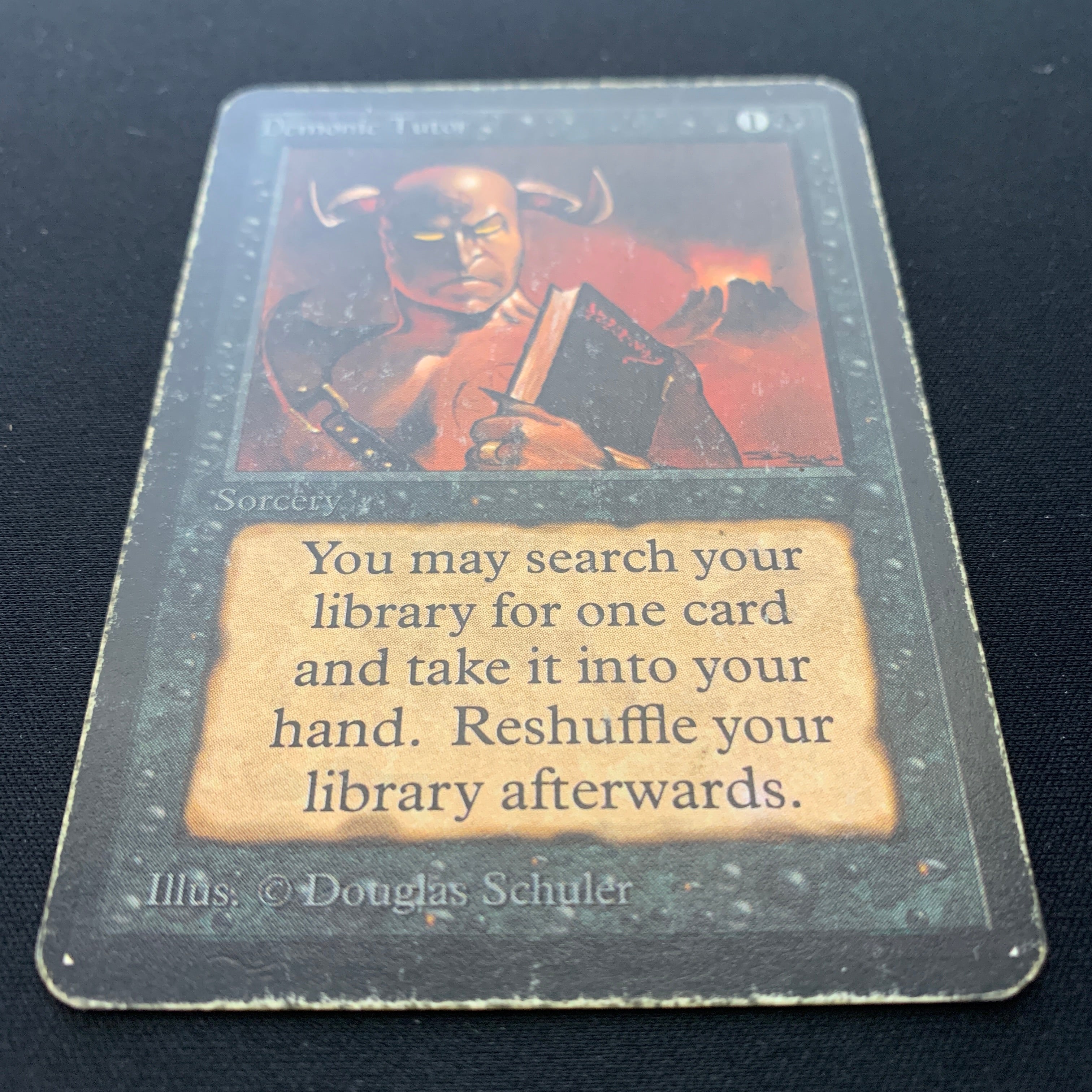 MTG Singles - Demonic Tutor - Alpha - 