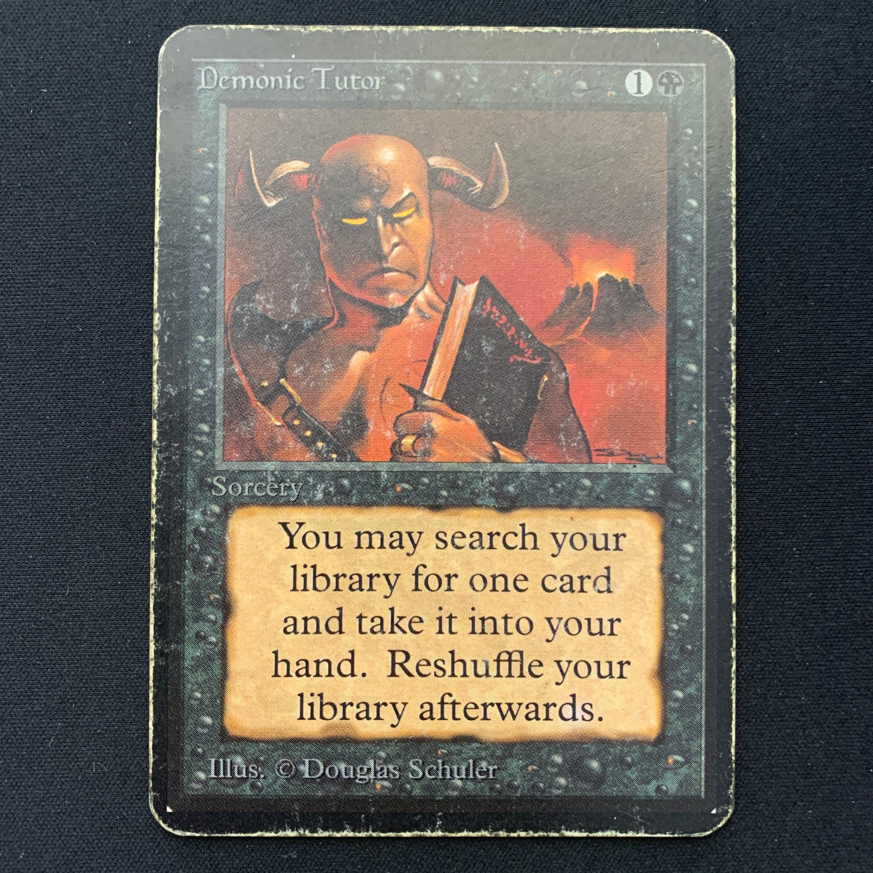 MTG Singles - Demonic Tutor - Alpha - 