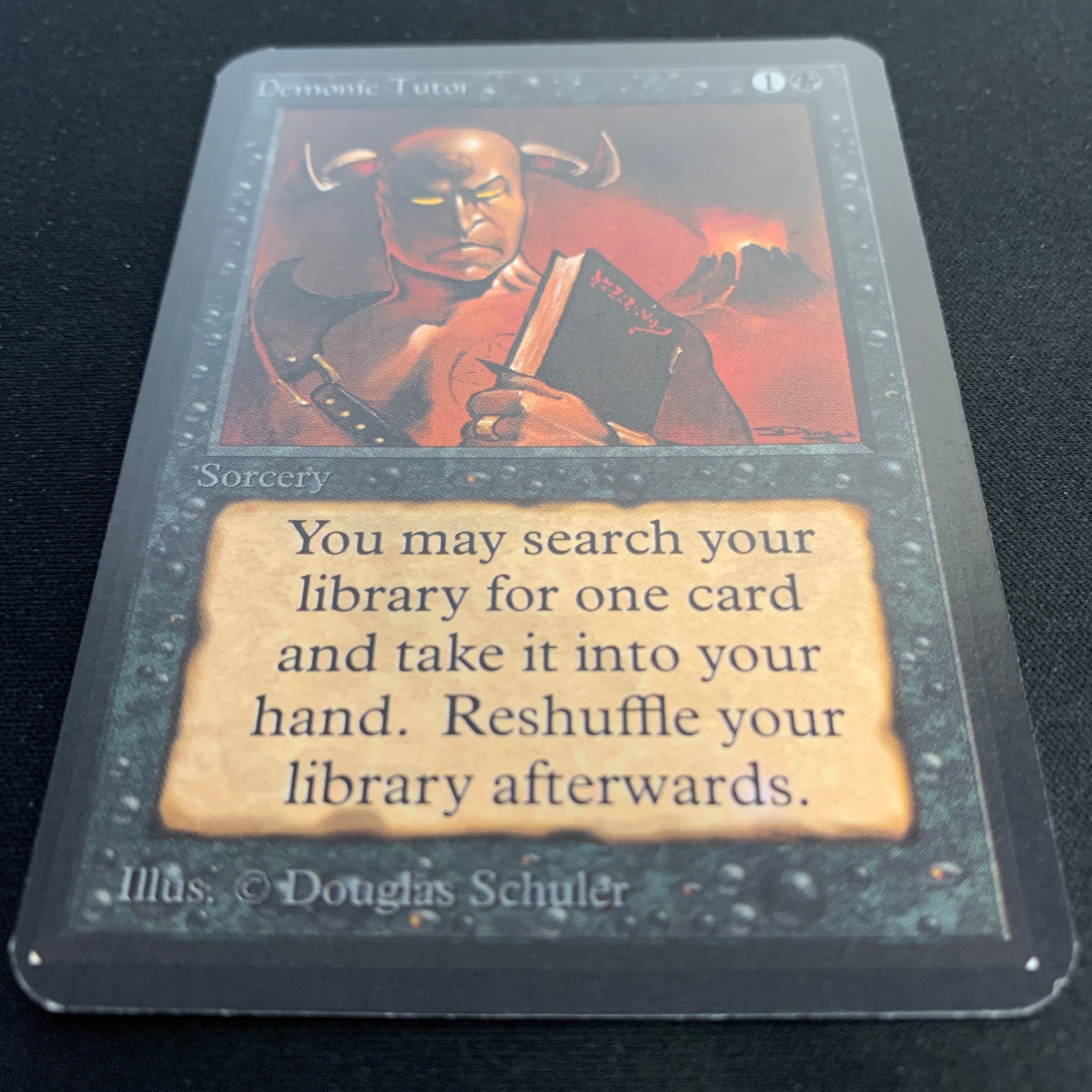 MTG Singles - Demonic Tutor - Alpha - 