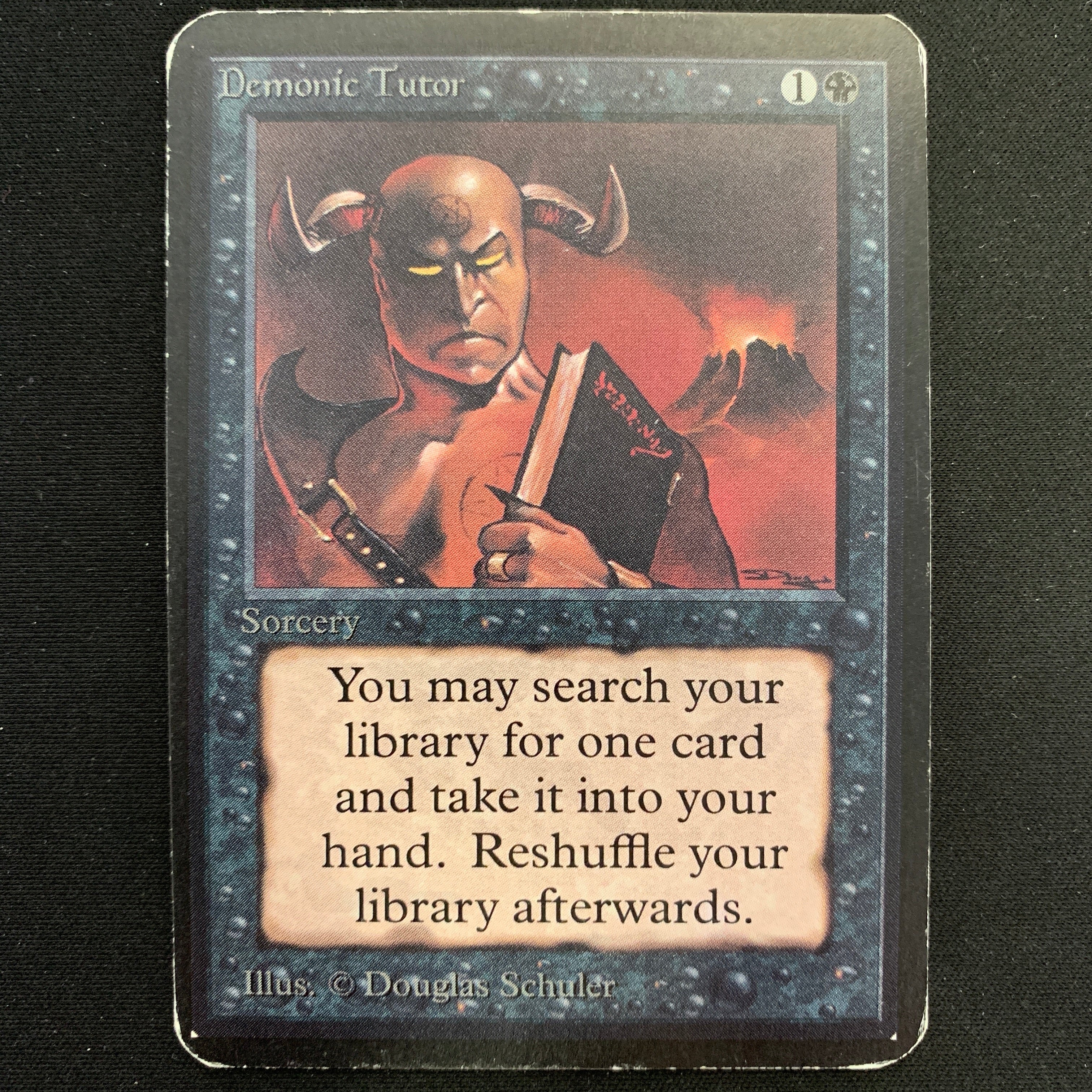 MTG Singles - Demonic Tutor - Alpha - 