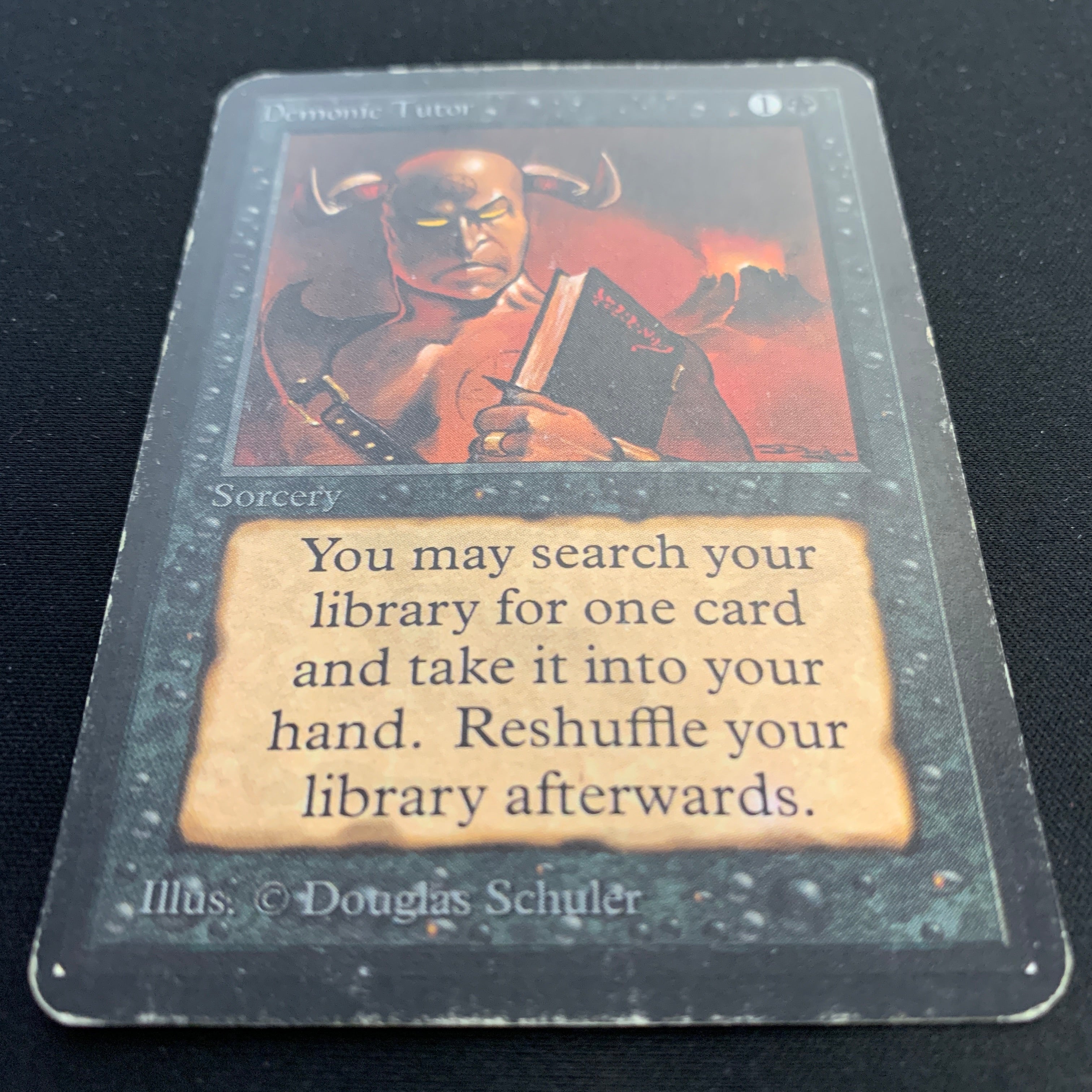 MTG Singles - Demonic Tutor - Alpha - 