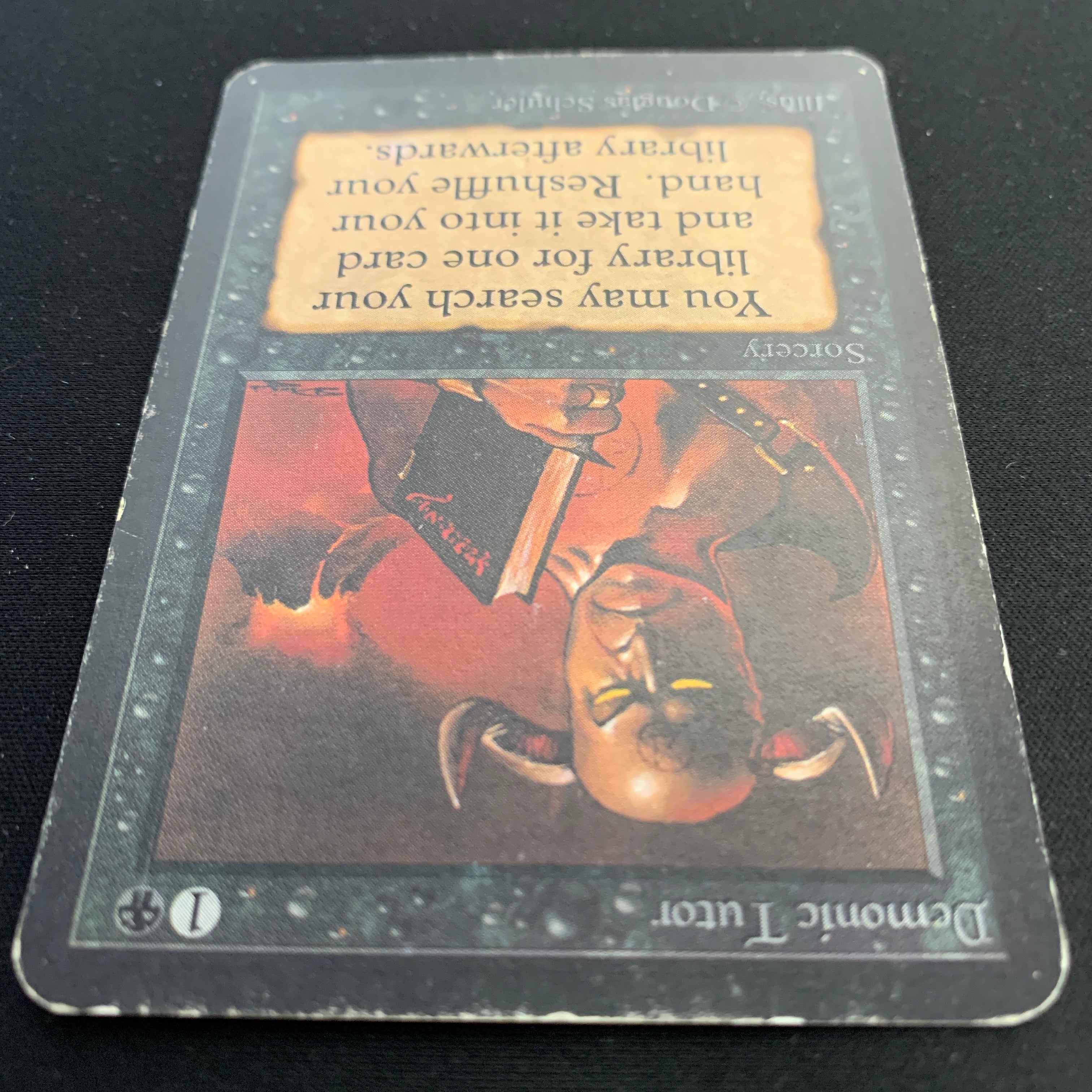 MTG Singles - Demonic Tutor - Alpha - 