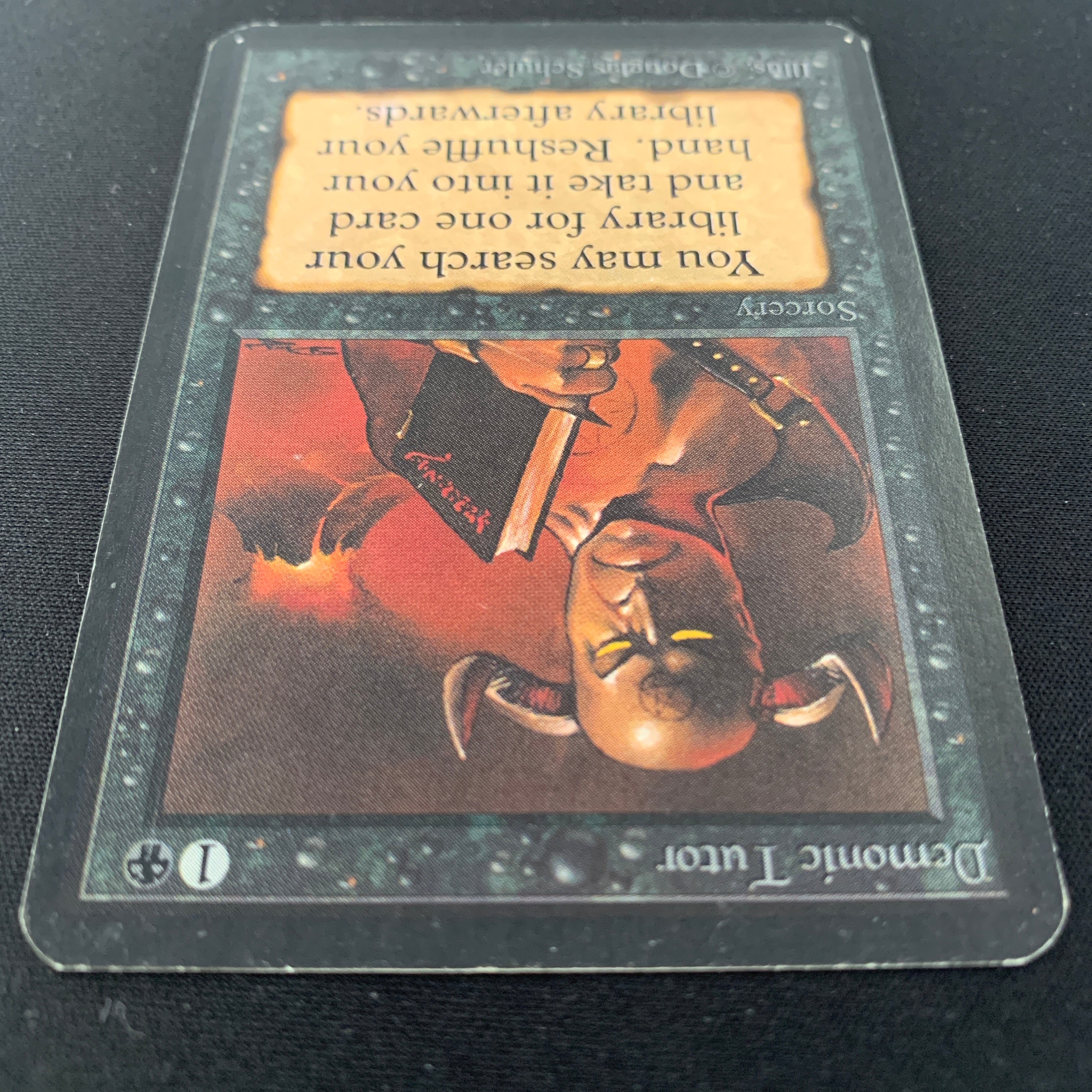 MTG Singles - Demonic Tutor - Alpha - 
