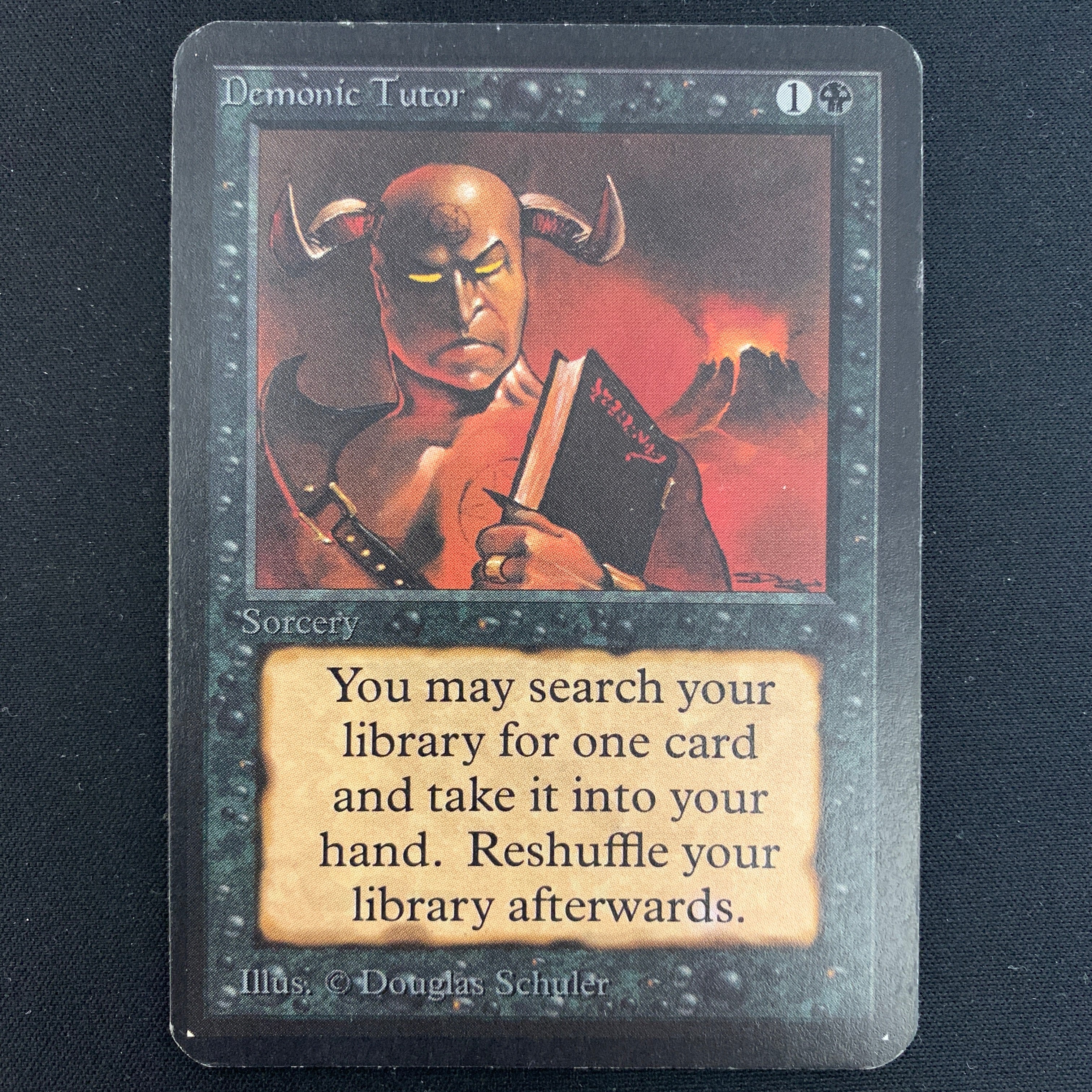 MTG Singles - Demonic Tutor - Alpha - 