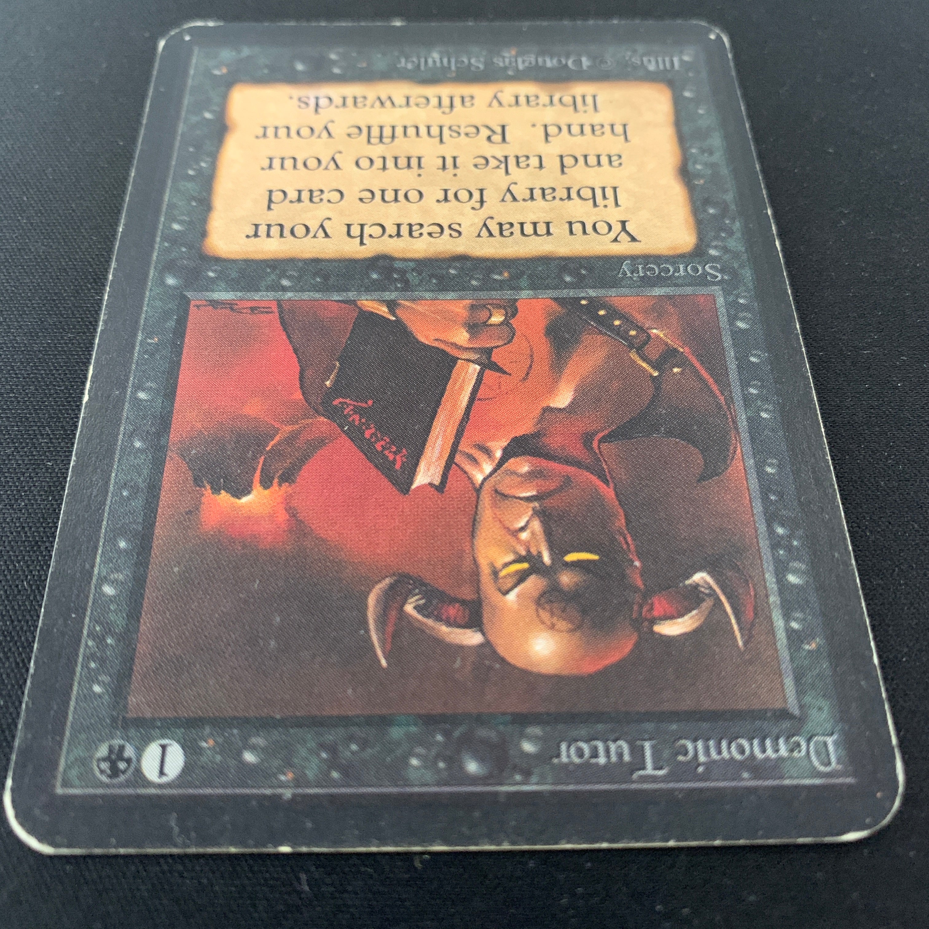 MTG Singles - Demonic Tutor - Alpha - 