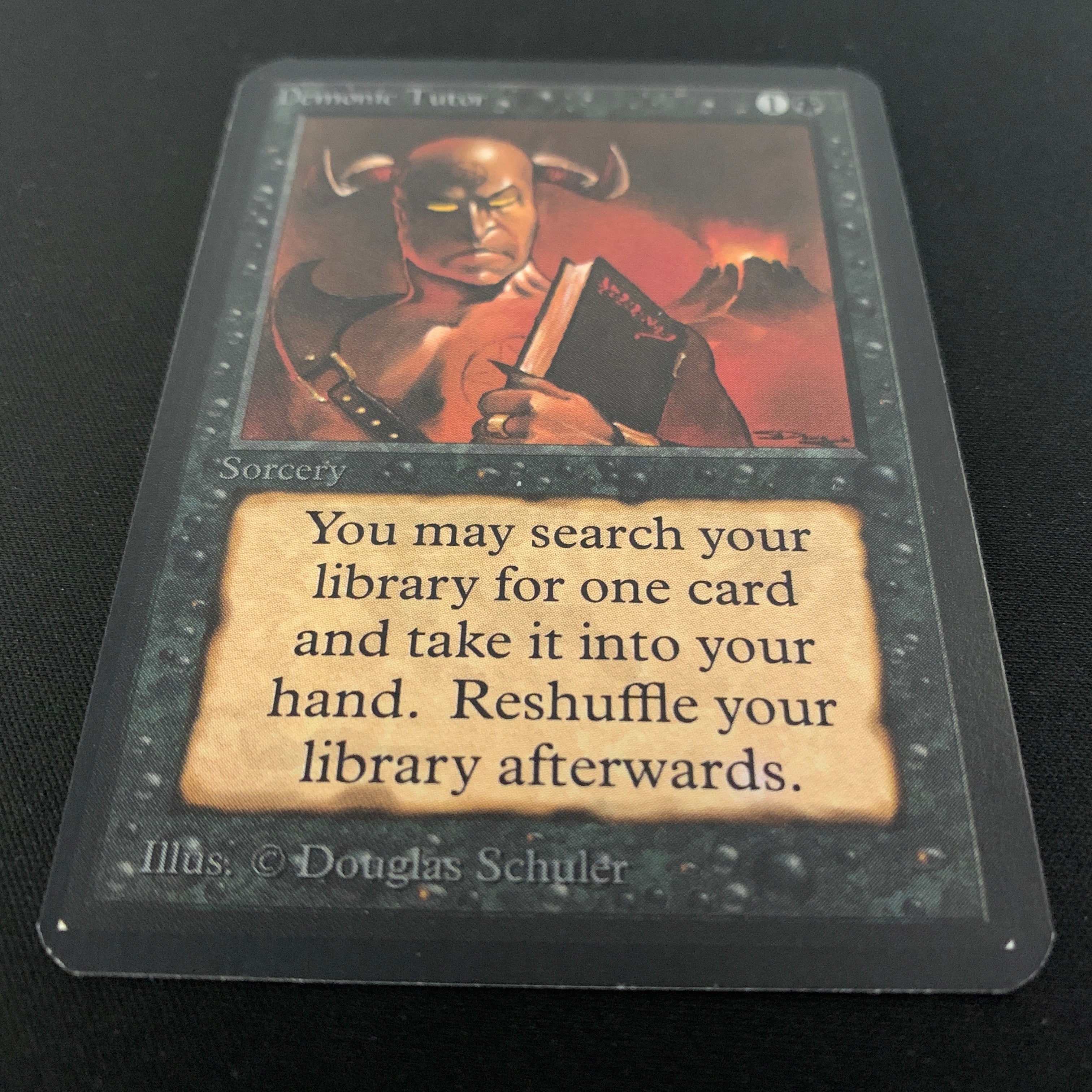 MTG Singles - Demonic Tutor - Alpha - 