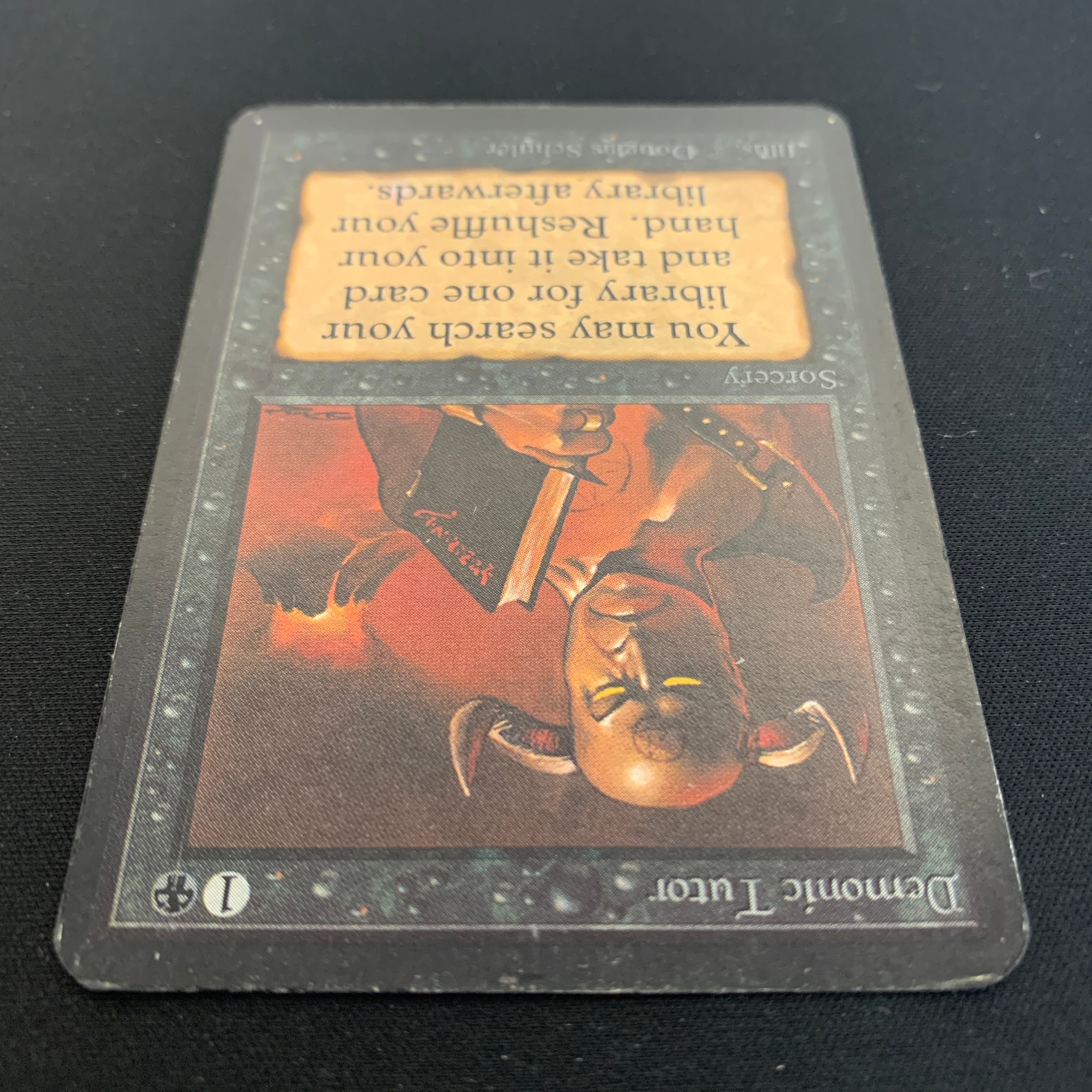 MTG Singles - Demonic Tutor - Alpha - 