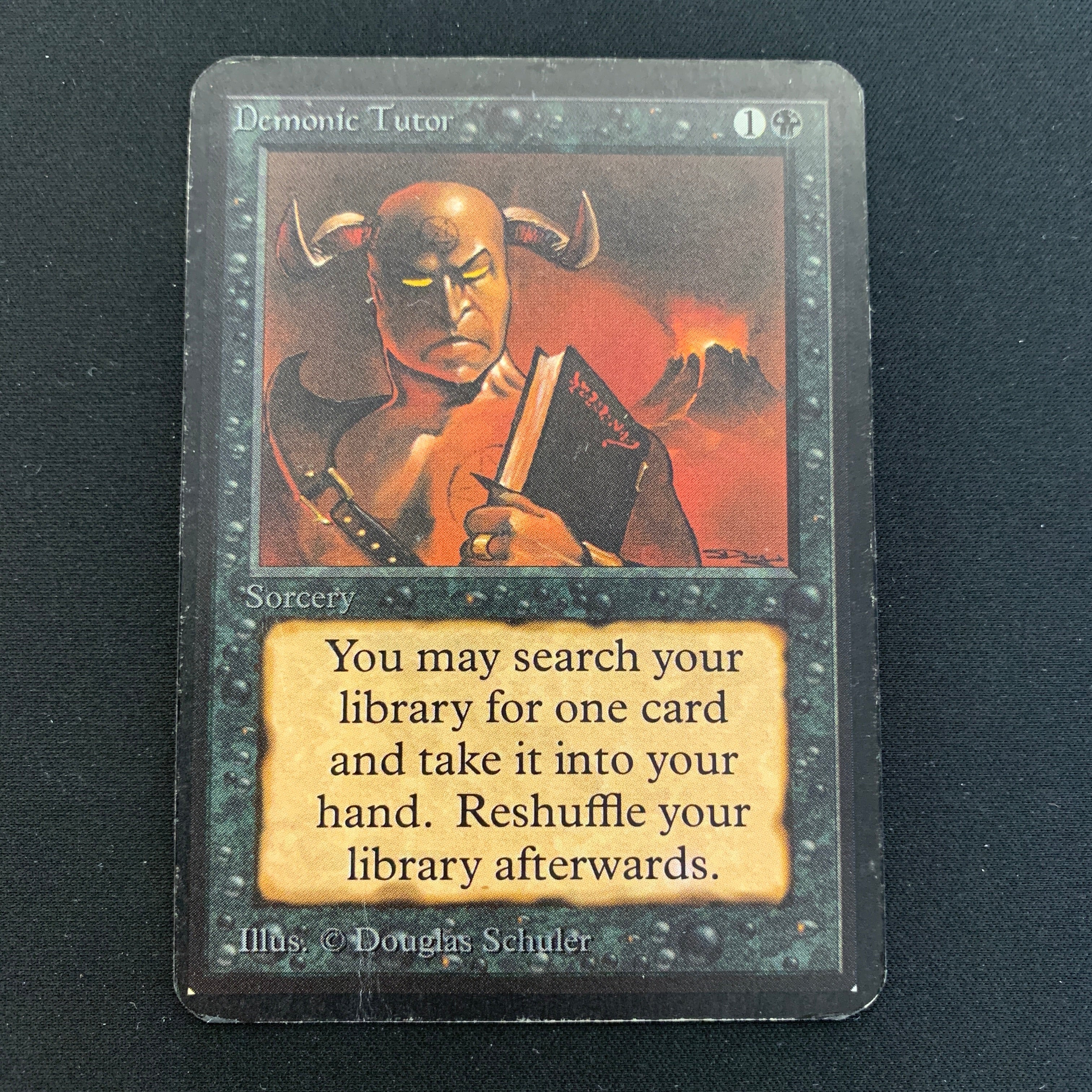MTG Singles - Demonic Tutor - Alpha - 