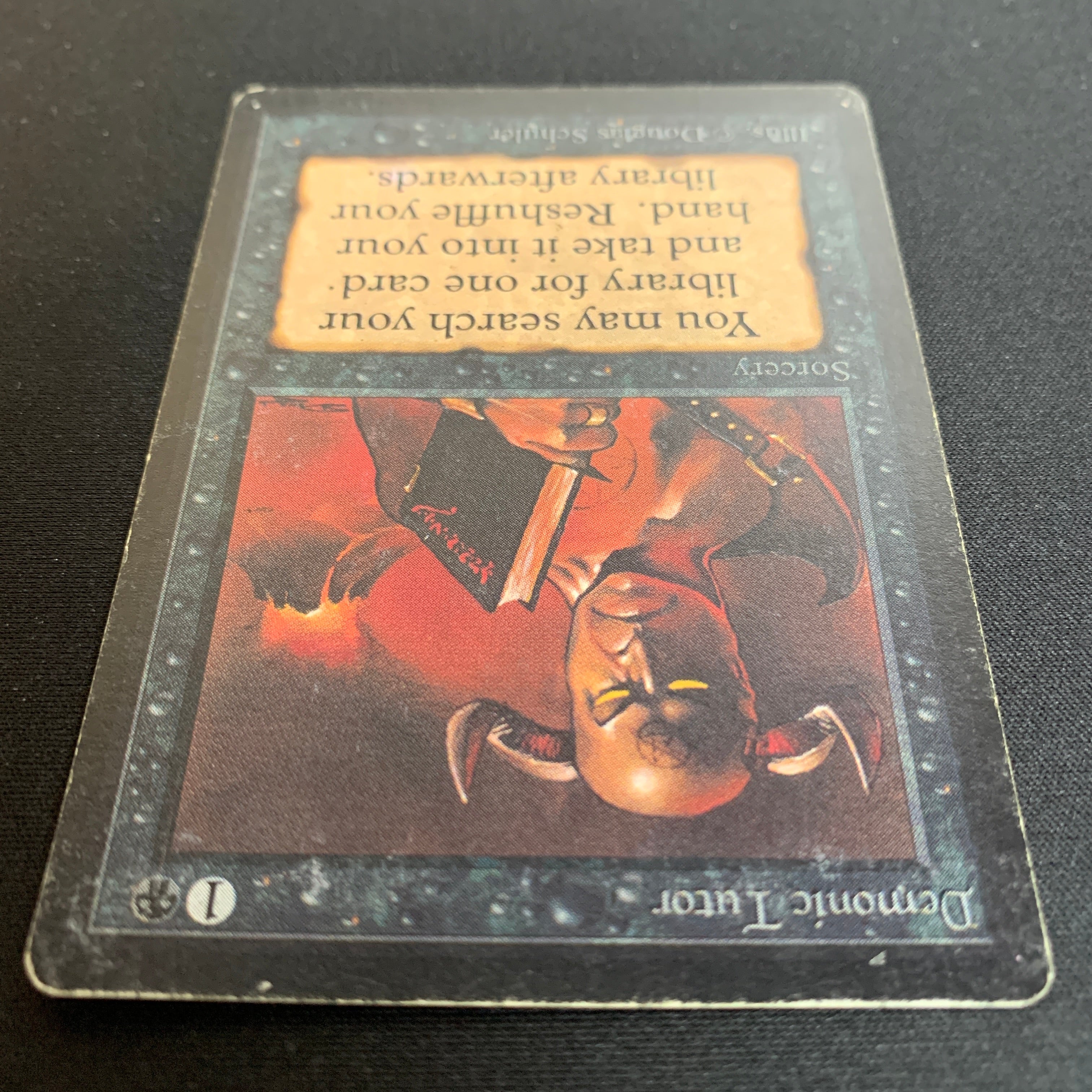 MTG Singles - Demonic Tutor - Beta - 