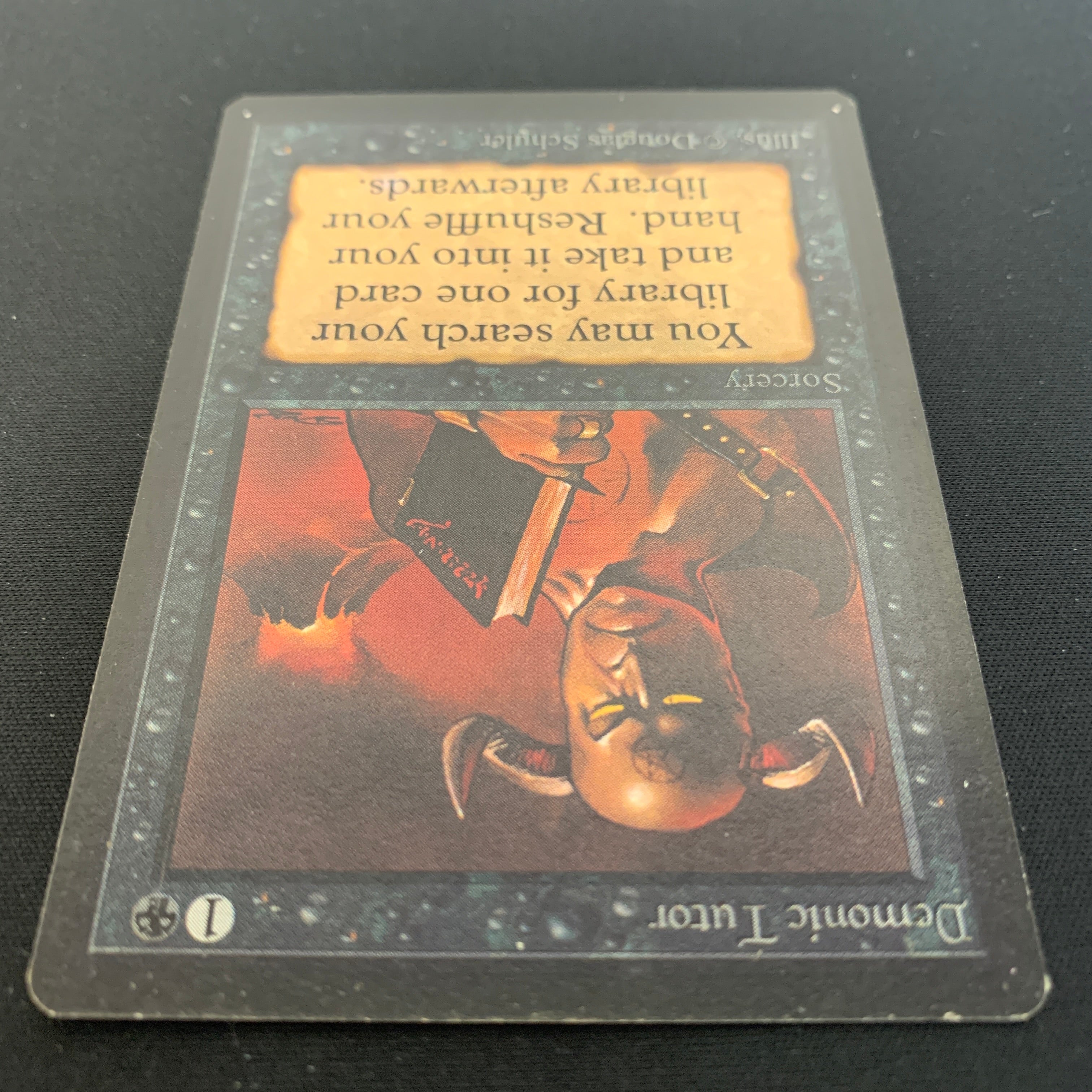 MTG Singles - Demonic Tutor - Beta - 