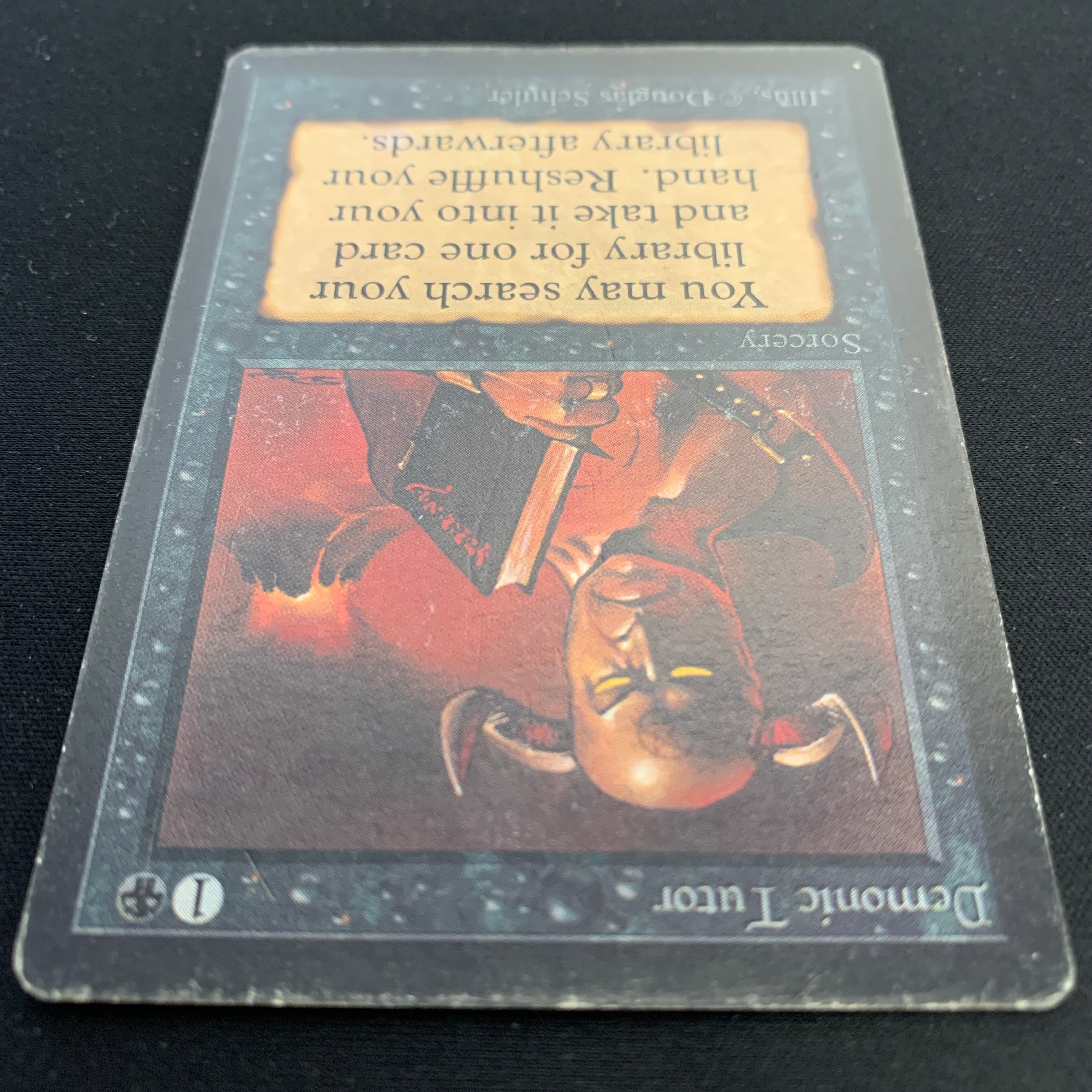 MTG Singles - Demonic Tutor - Beta - 