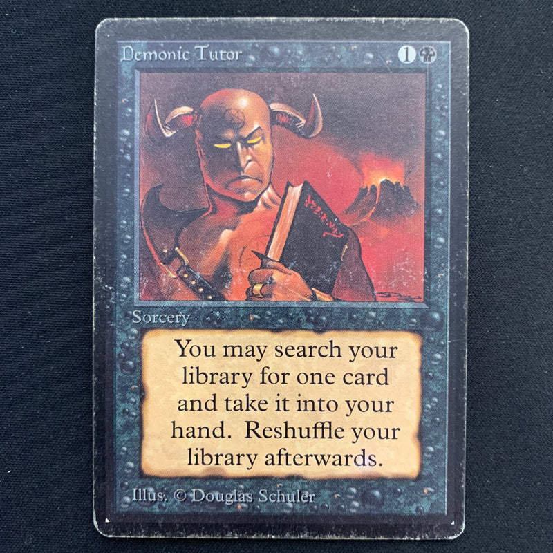 Magic the Gathering Demonic Tutor - Beta 