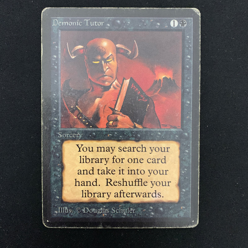 Magic the Gathering Demonic Tutor - Beta 