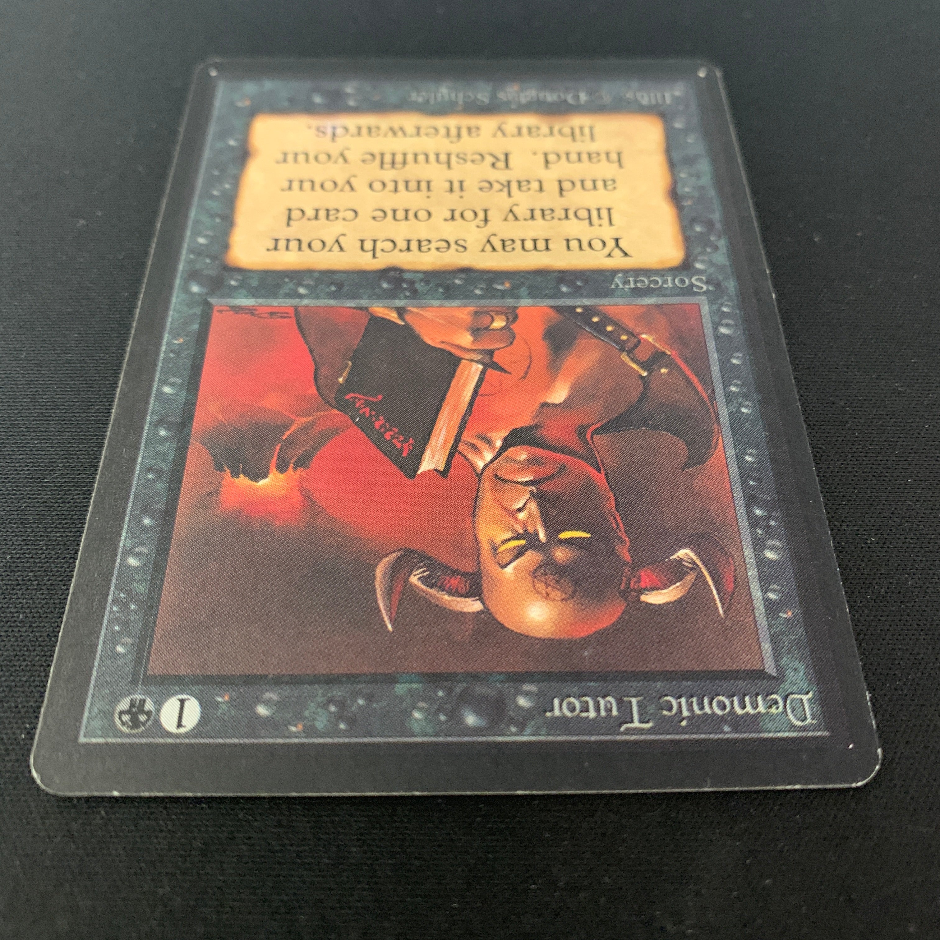 MTG Singles - Demonic Tutor - Beta - 