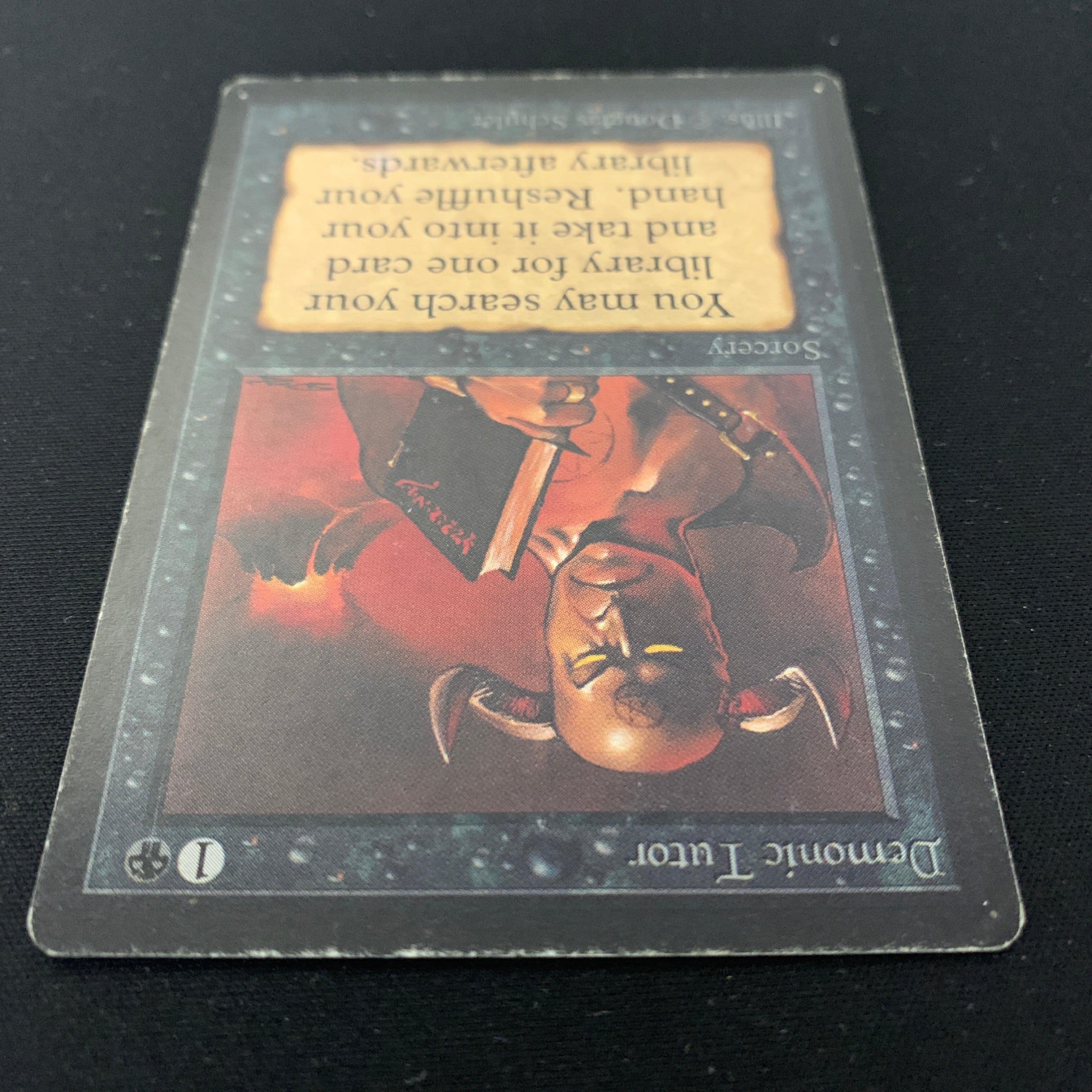MTG Singles - Demonic Tutor - Beta - 