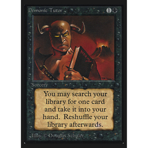 Demonic Tutor - International Edition Demonic Tutor - International Edition