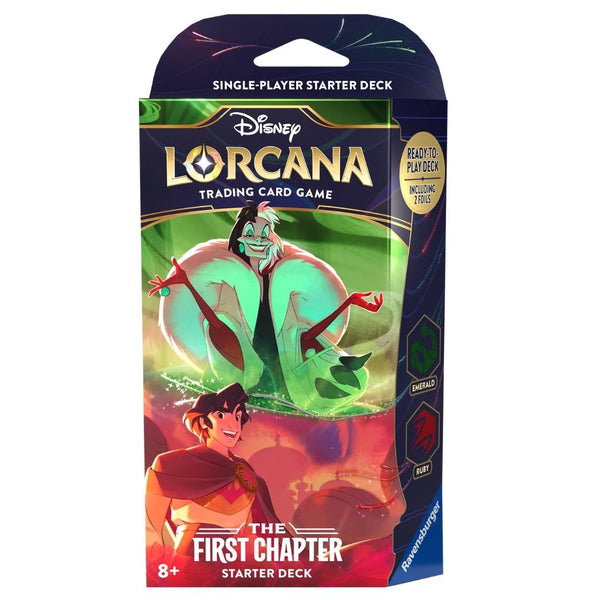 Starter Deck „Smaragd-Rubin“ - Lorcana - Das Erste Kapitel