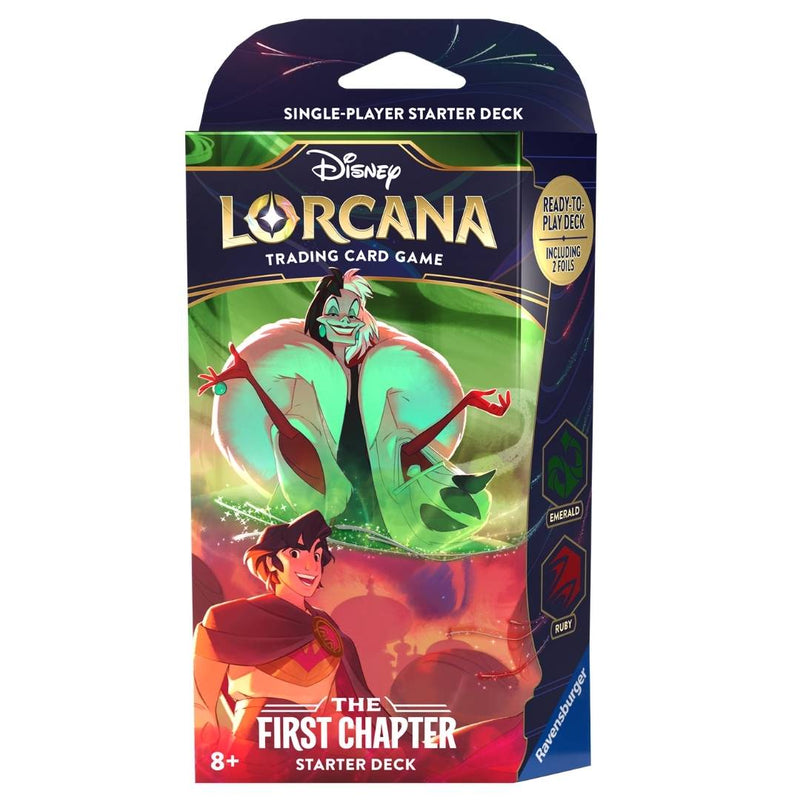 Starter Deck "Emerald-Ruby" - Lorcana - The First Chapter