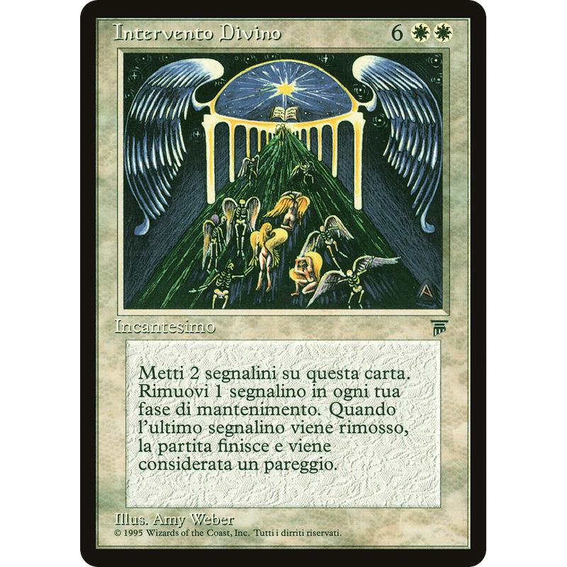 Magic the Gathering Divine Intervention - Legends Italian NM