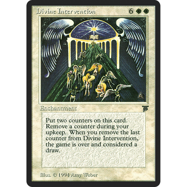 Divine Inter vention MTG EN 良品　レジェンド Divine Intervention - Legends