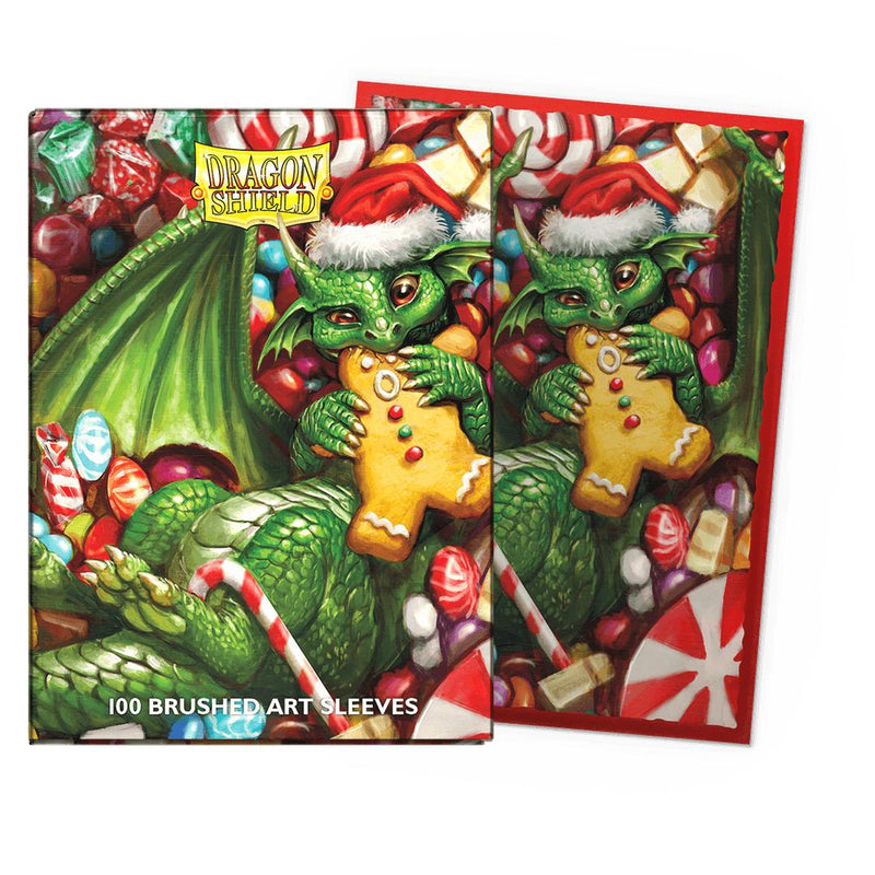 Dragon Shield Brushed Art Sleeves Christmas 2024