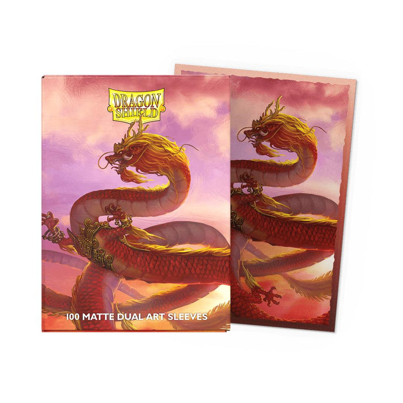 Dragon Shield Matte Dual Art Sleeves Wood Dragon