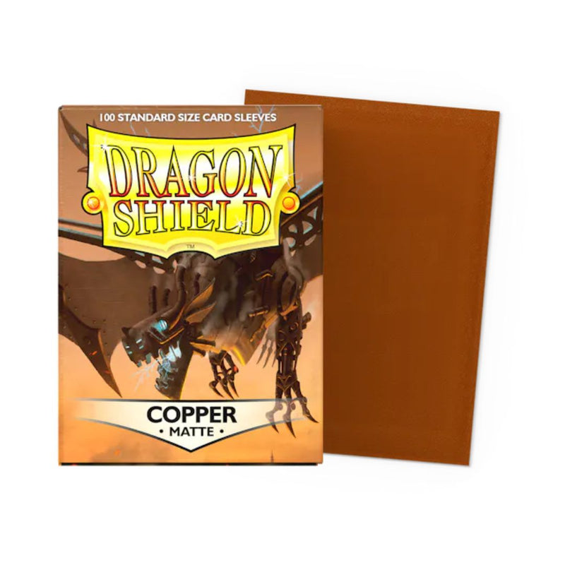 Dragon Shield Matte Sleeves Copper