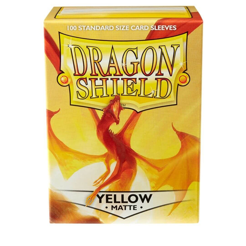 Dragon Shield Matte Sleeves Yellow