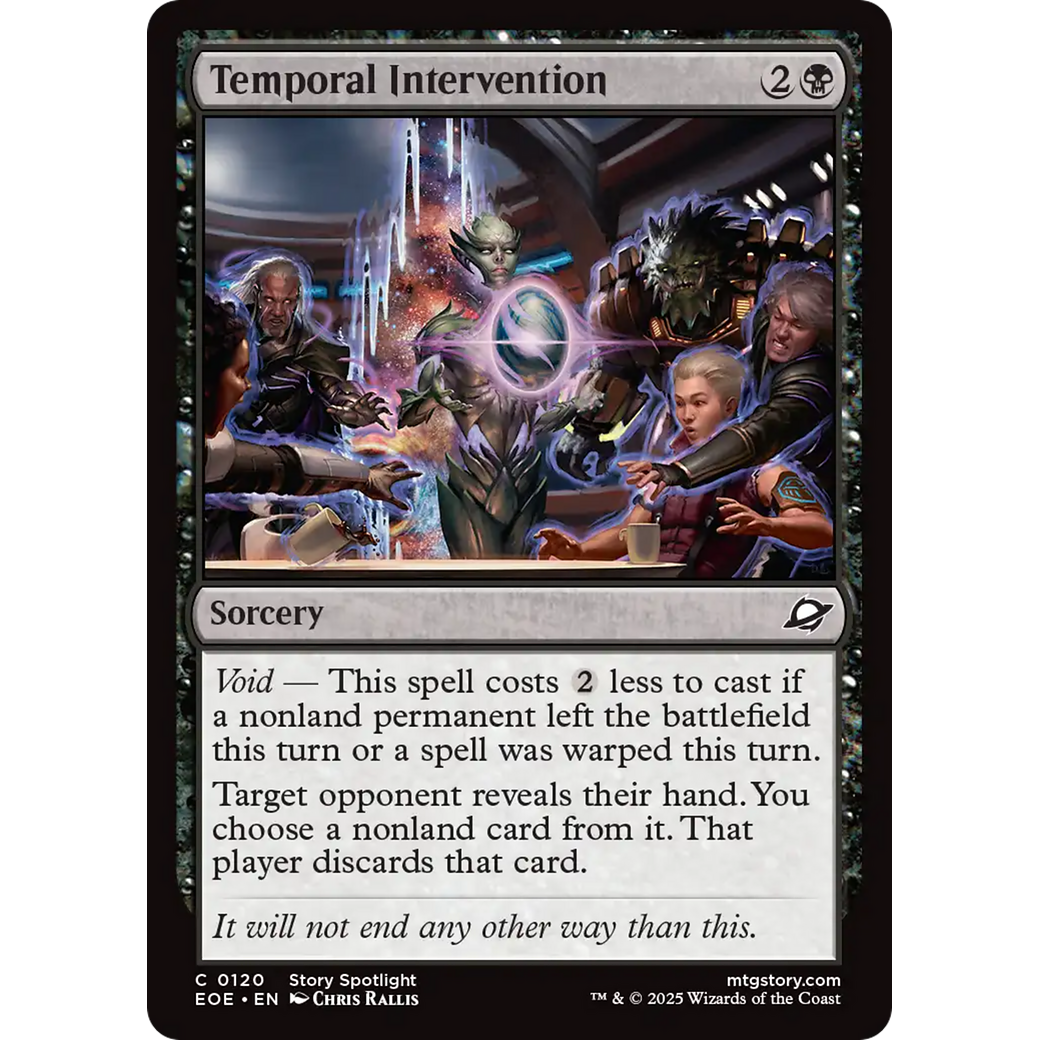 MTG Singles - Temporal Intervention - Edge of Eternities - 