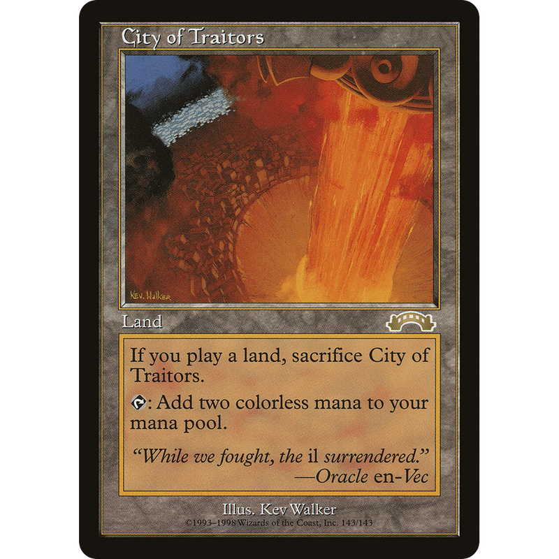 MTG Singles - City of Traitors - Exodus - 