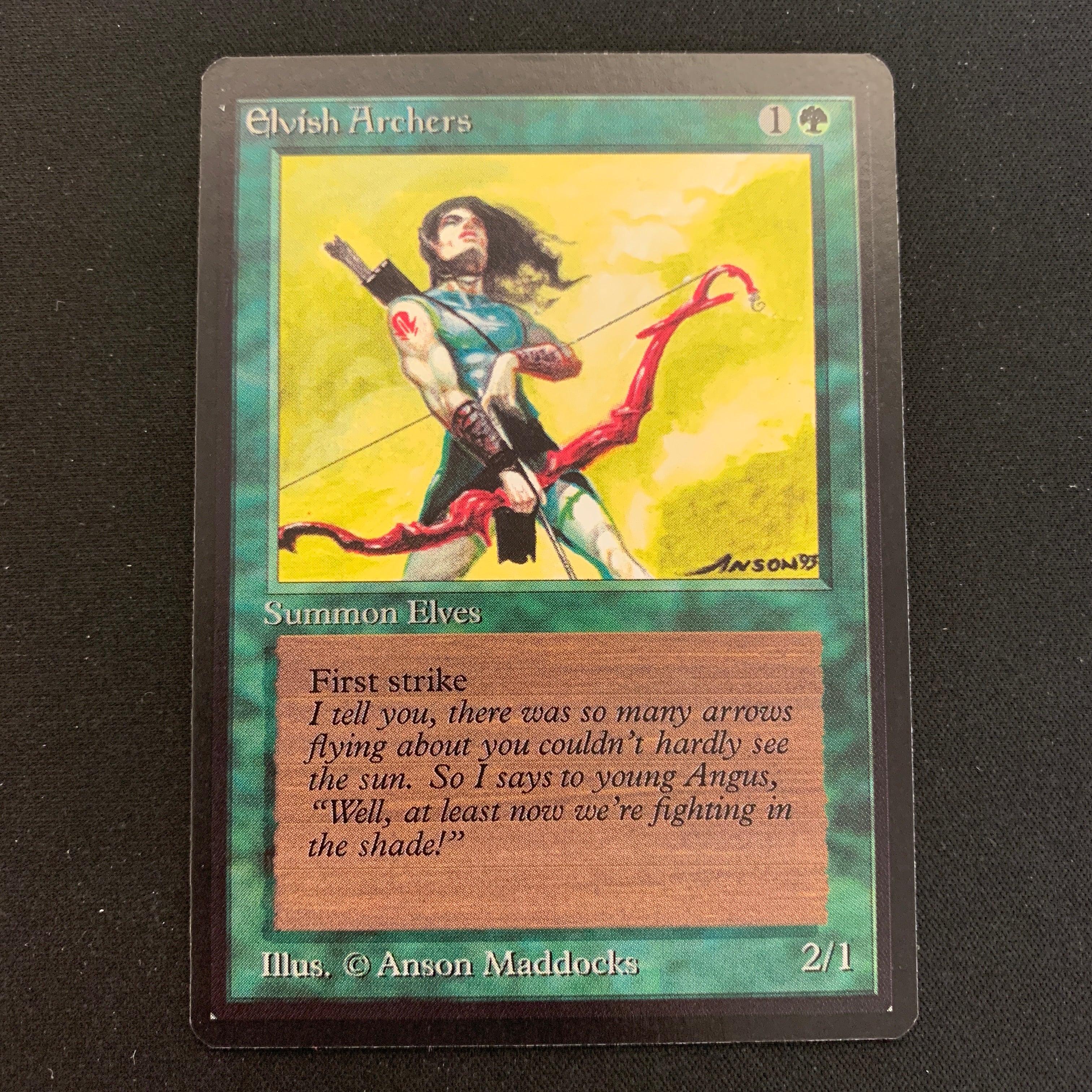 MTG Singles - Elvish Archers - Beta - 