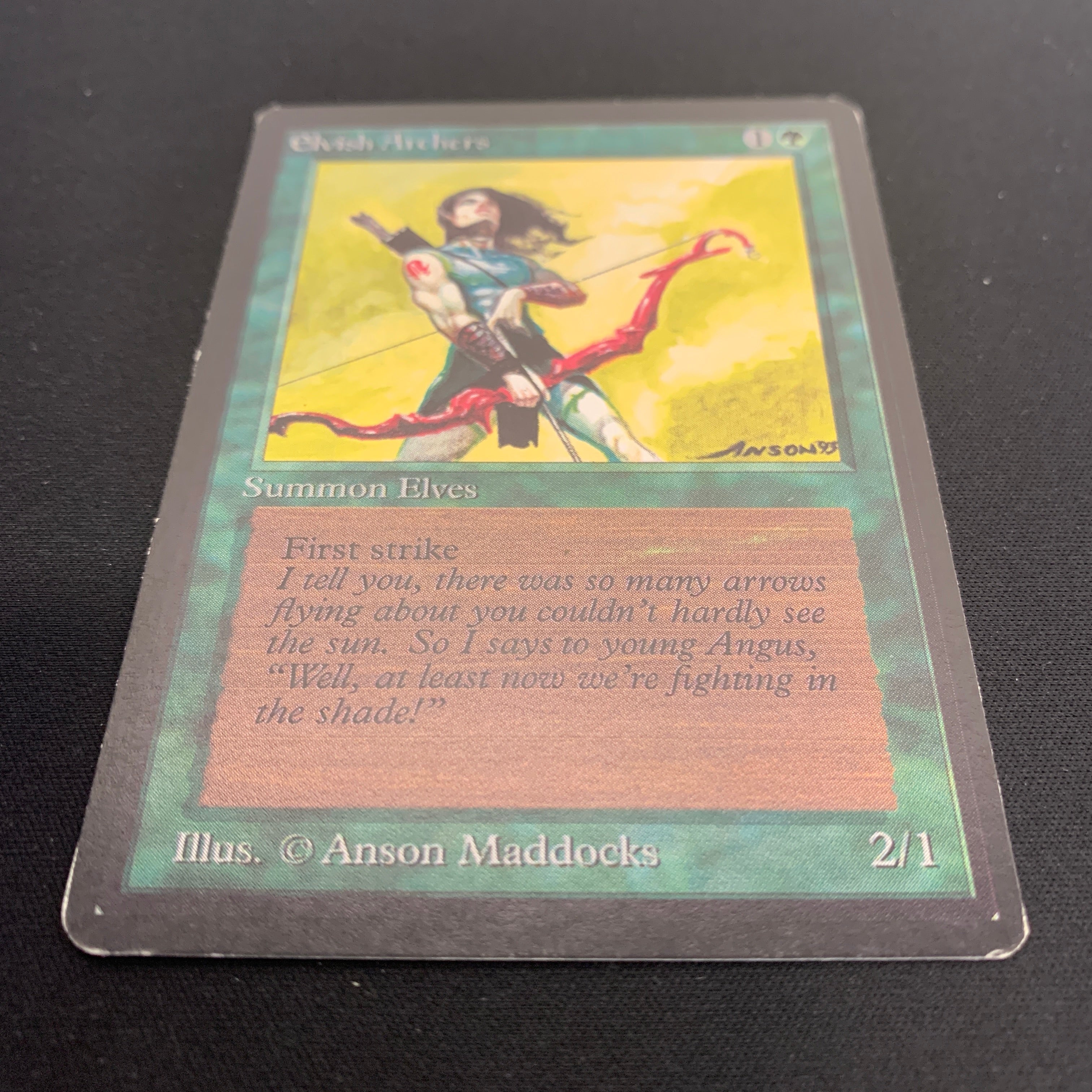 MTG Singles - Elvish Archers - Beta - 
