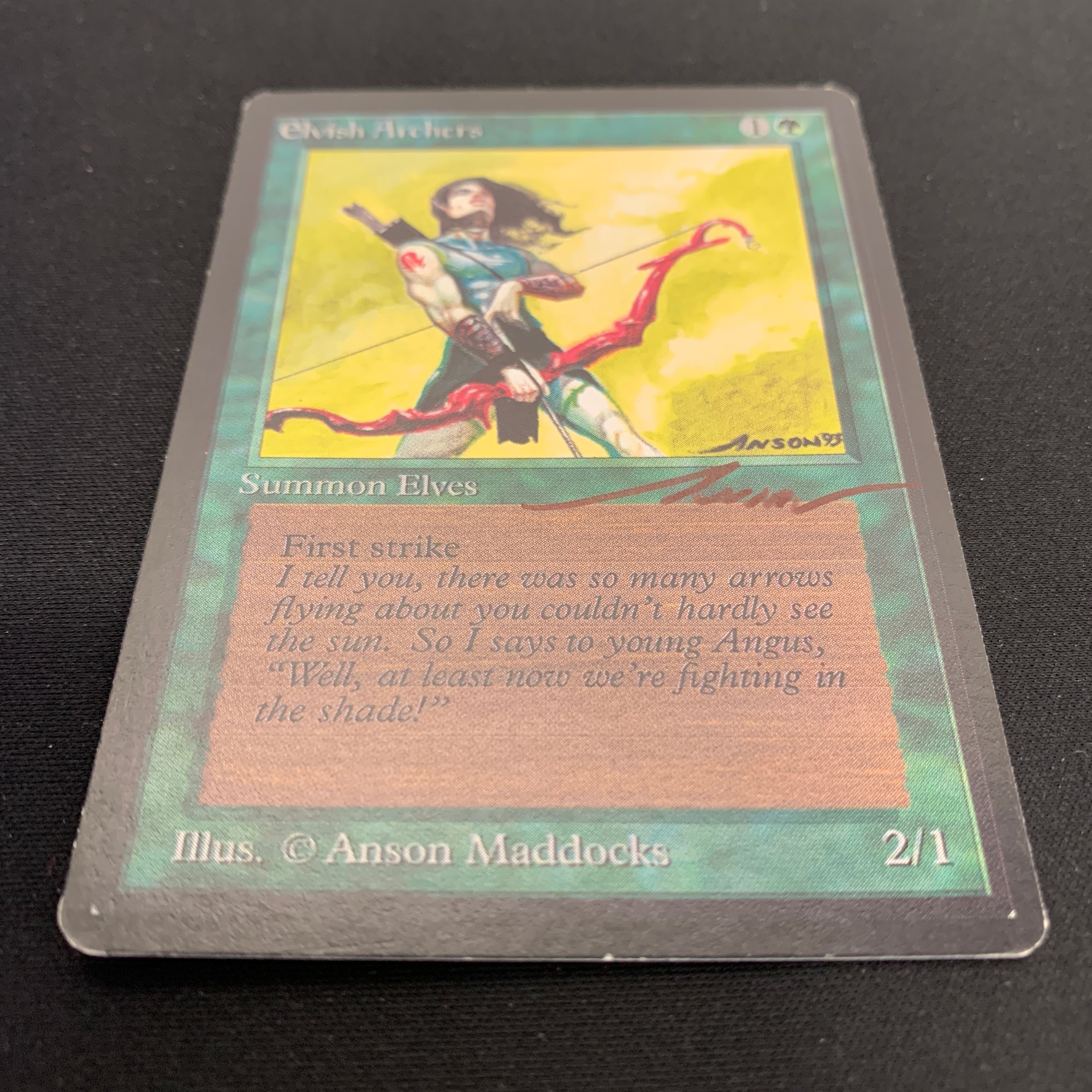 MTG Singles - Elvish Archers - Beta - 