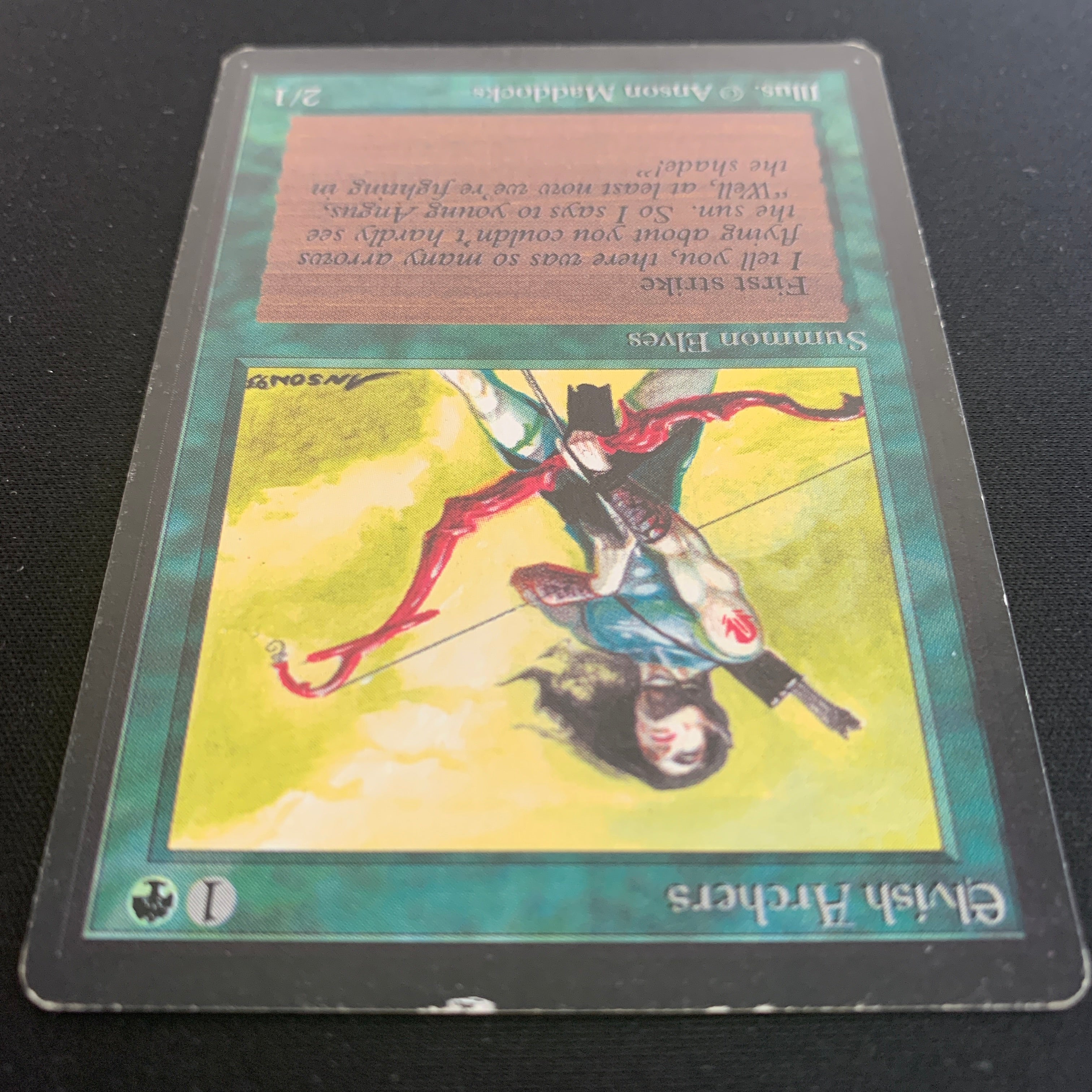 MTG Singles - Elvish Archers - Beta - 