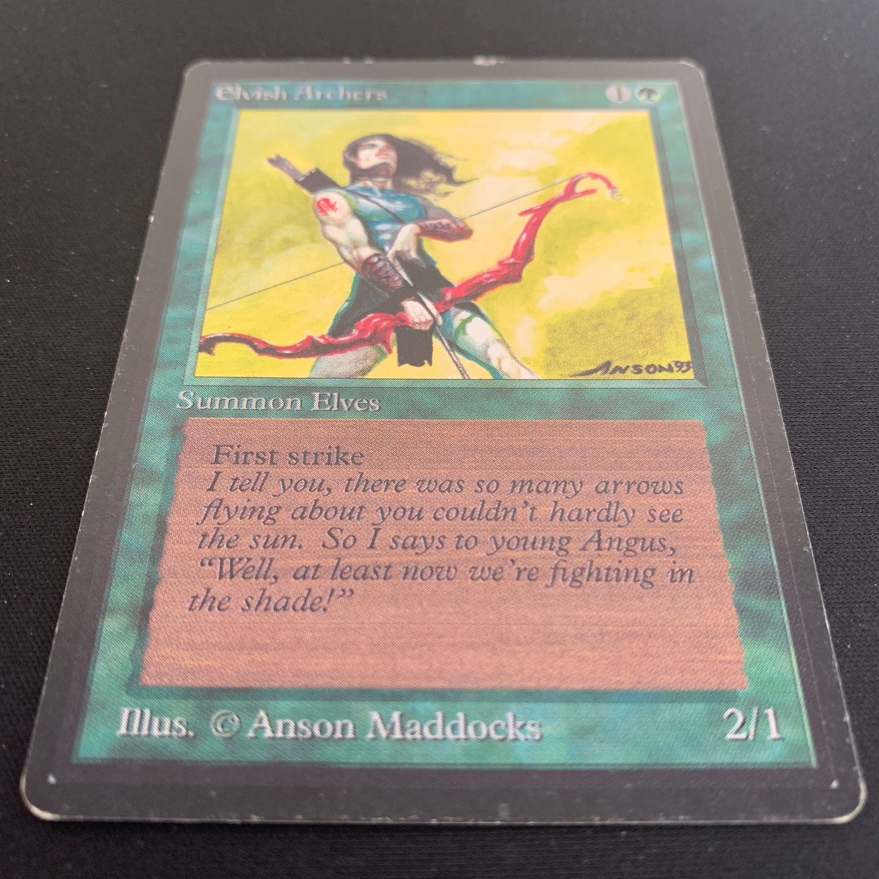 MTG Singles - Elvish Archers - Beta - 
