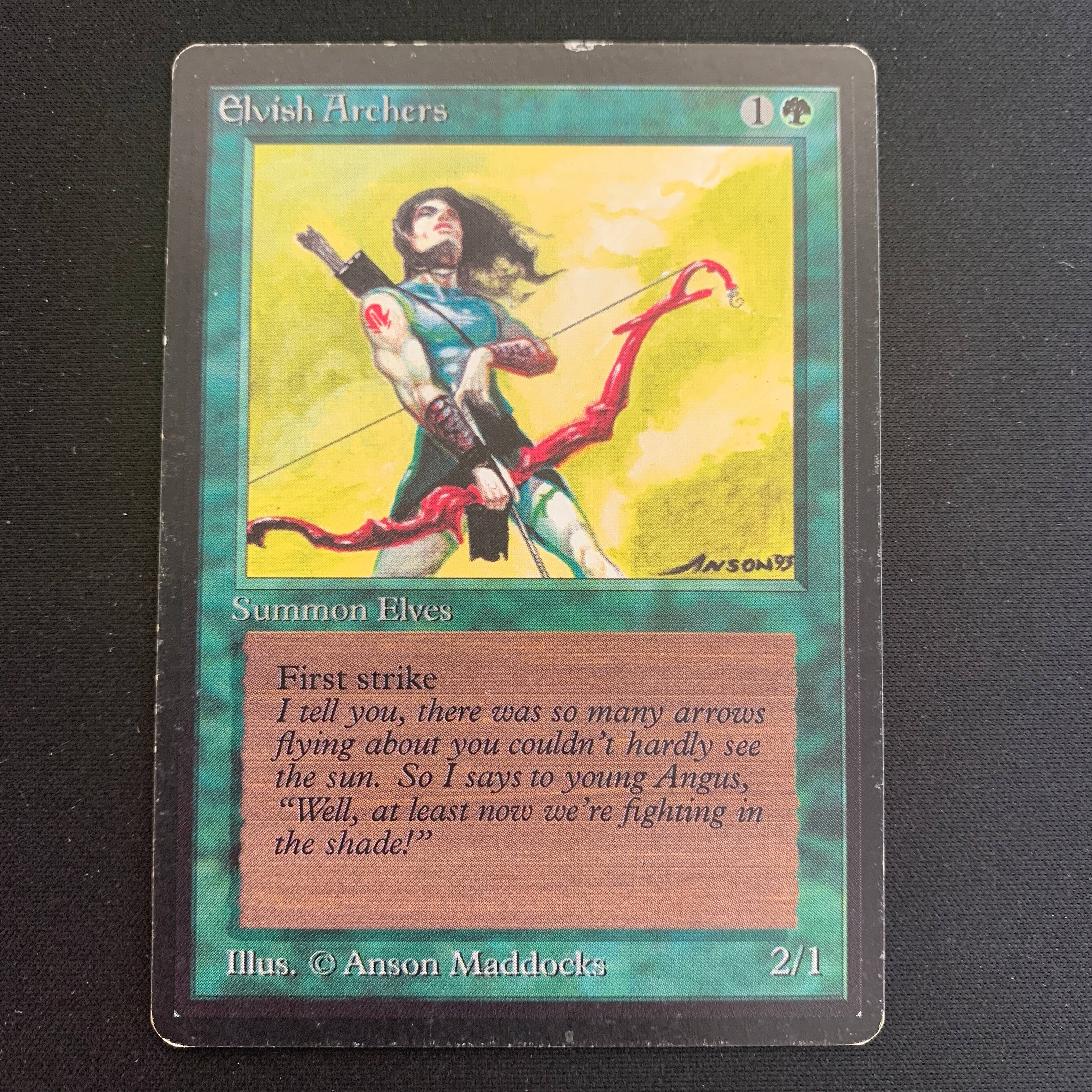 MTG Singles - Elvish Archers - Beta - 